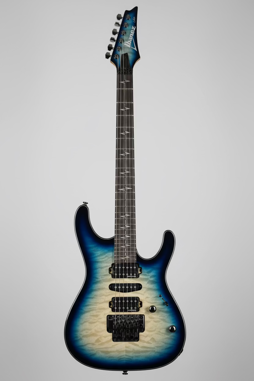 Ibanez JIVAJR DSE Nita Strauss Signature Model Deep Sea Blonde JIVAJRDSE SERIAL NUMBER I250514922 - 7.0 LBS