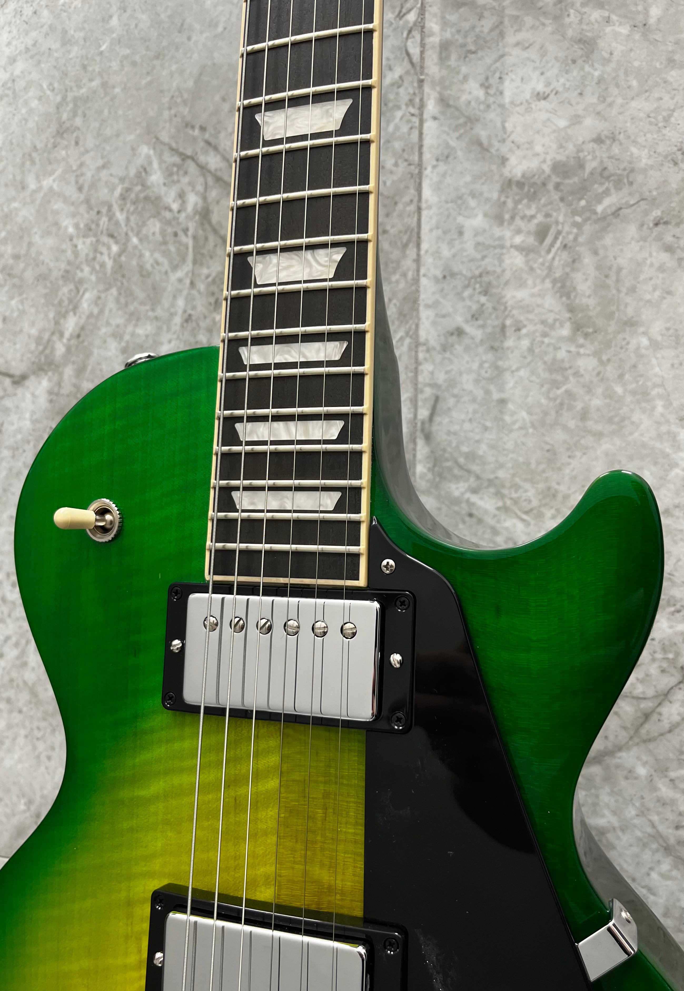 Gibson USA Les Paul Studio Session LPSTAA01IUCH Iguana Burst SERIAL NUMBER 235750099 - 8.0 LBS