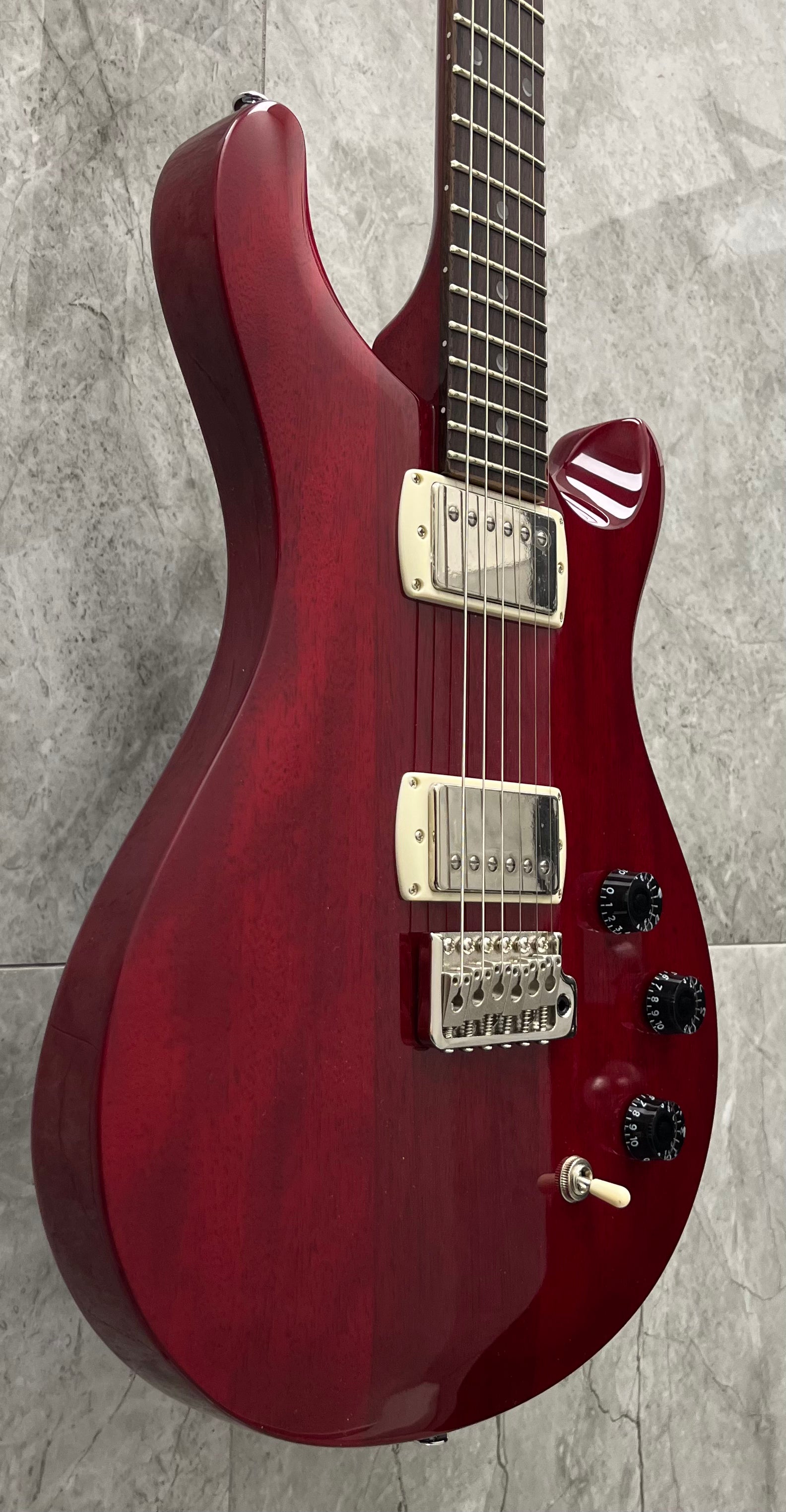 PRS Guitars SE DGT Standard Electric Guitar with Gigbag MOON INLAYS - Vintage Cherry 116011::VC SERIAL NUMBER CTIH036888 - 7 LBS 5 OZ