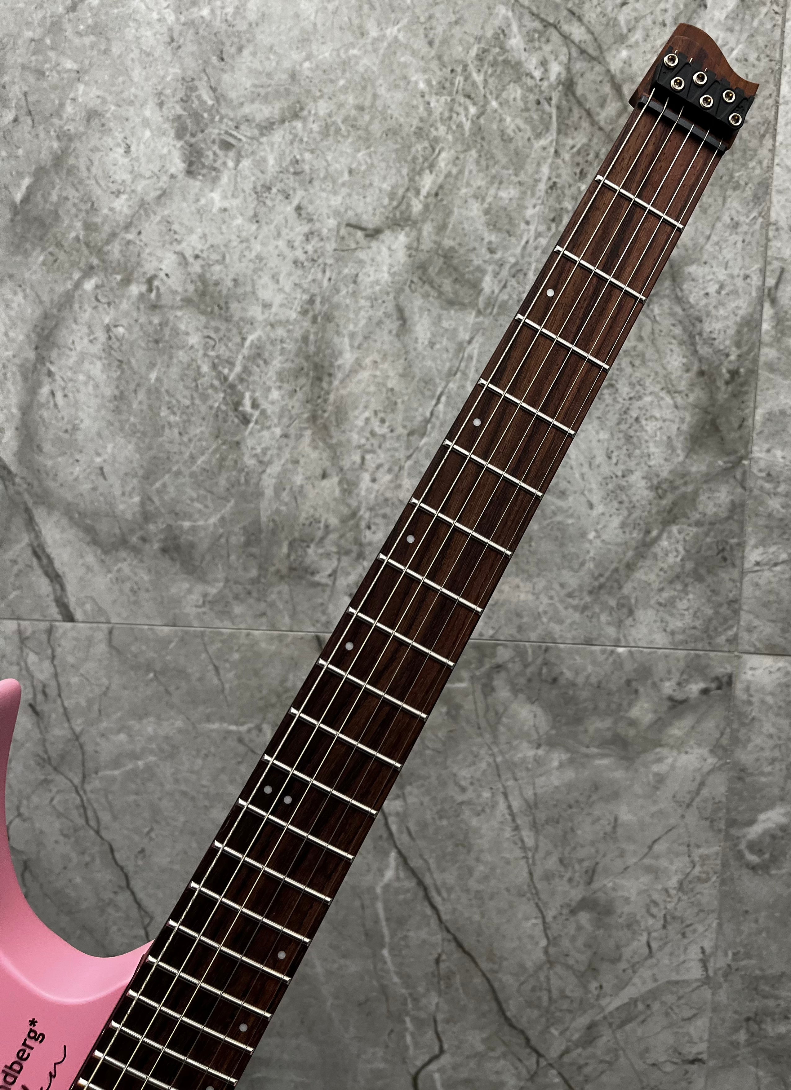 Strandberg Boden Essential 6 Electric Guitar Coral Pink BD6CT-24E-R-S-CPK SERIAL NUMBER C2511749 - 5 LBS 2 OZ