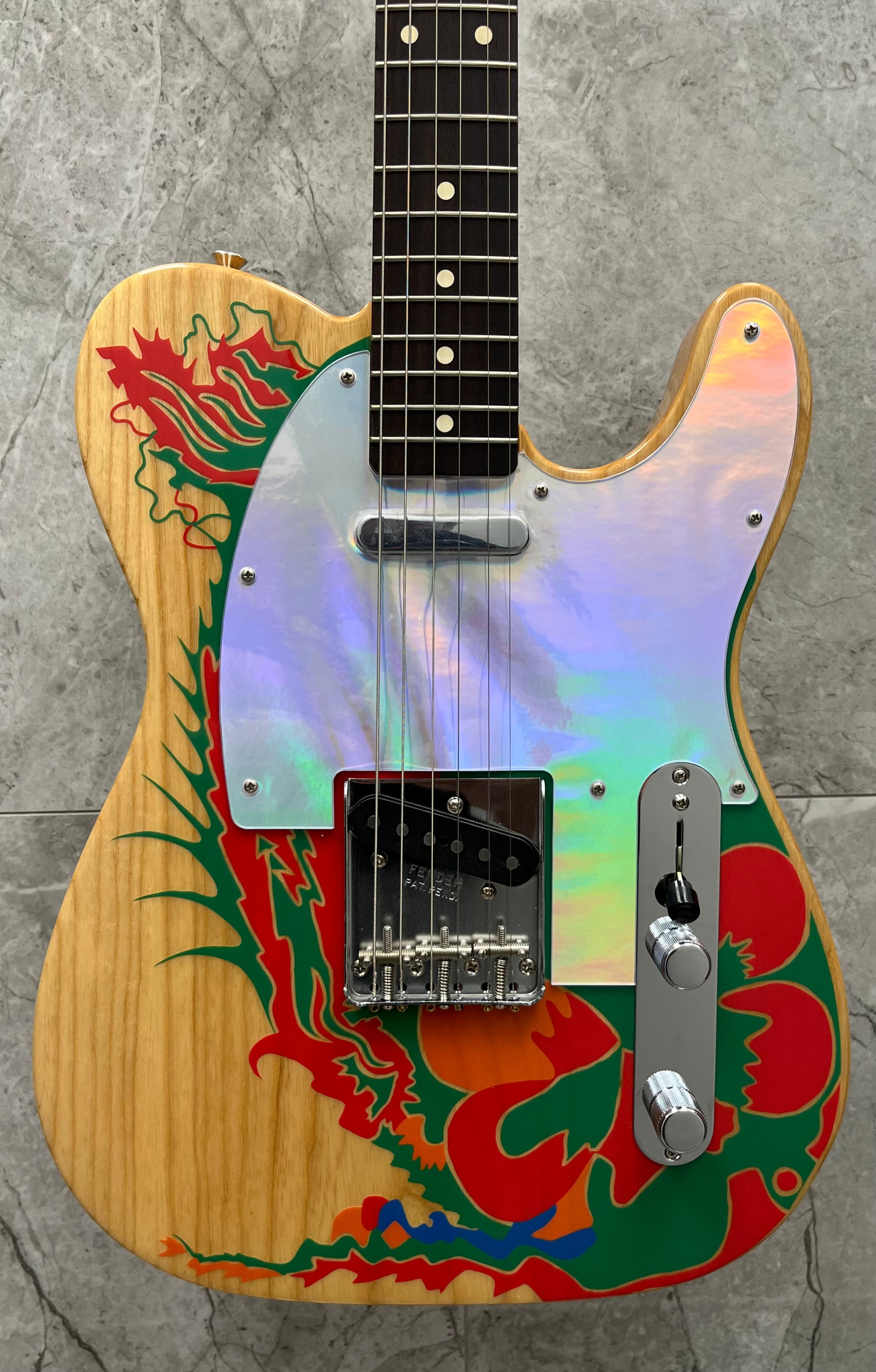 FENDER Jimmy Page Dragon Telecaster Rosewood Fingerboard Natural SERIA