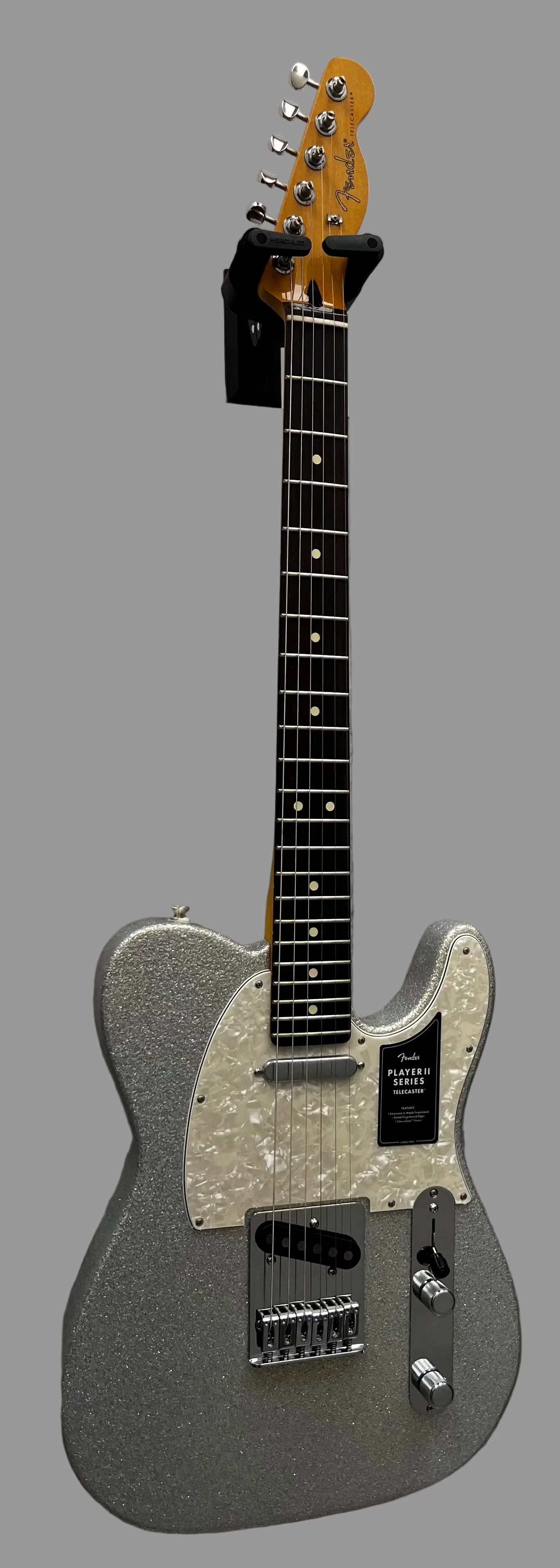 FENDER  75th Anniversary Player II Telecaster Rosewood Fingerboard, Diamond Dust Sparkle 0140770313 SERIAL NUMBER MXA26001552 - 8 LBS 1 OZ