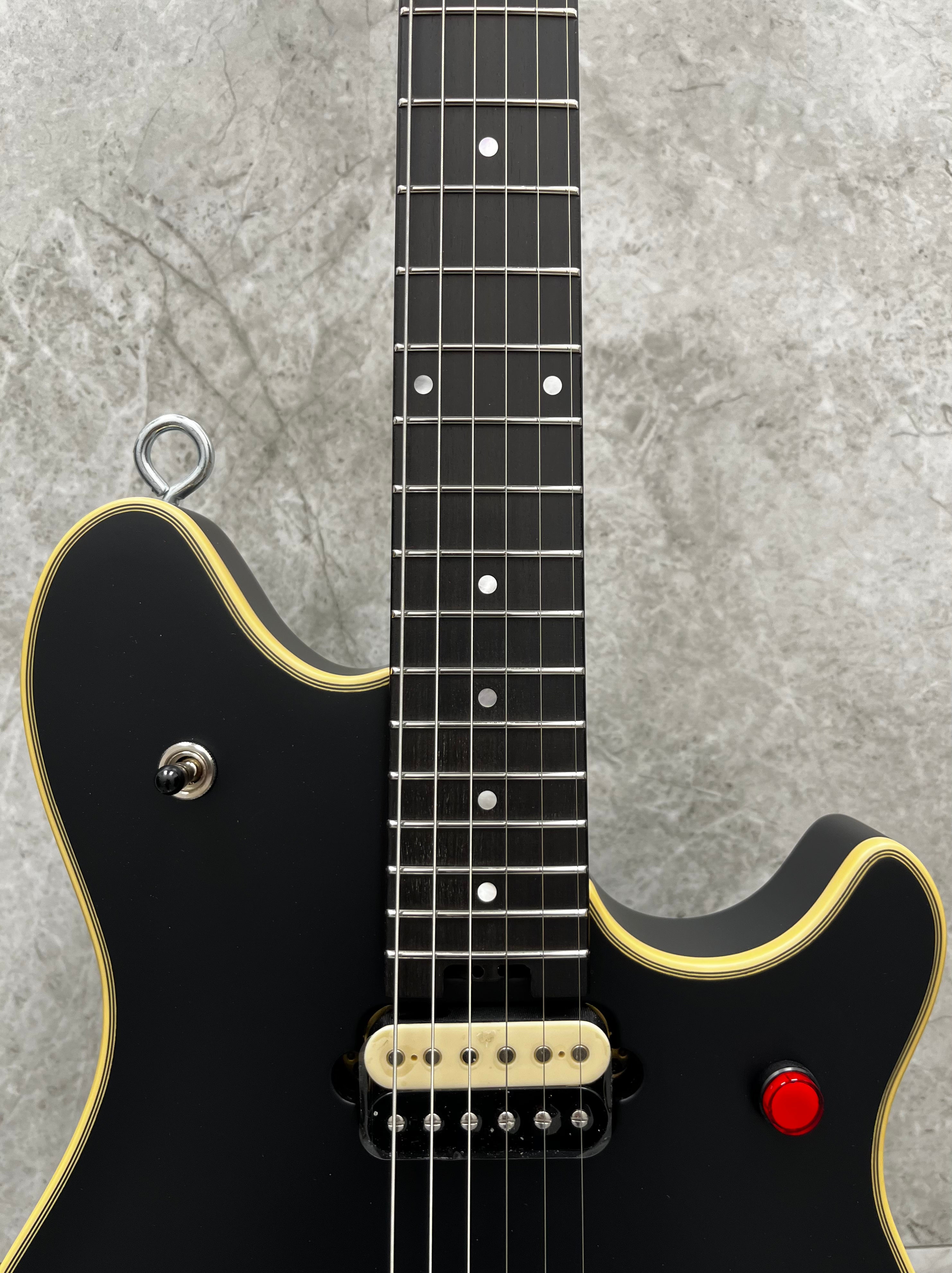 EVH MADE IN JAPAN MIJ Series EVH Signature Wolfgang Ebony Fingerboard Stealth MODEL 5108000868 SERIAL NUMBER JFE2500131 - 8 LBS 8 OZ