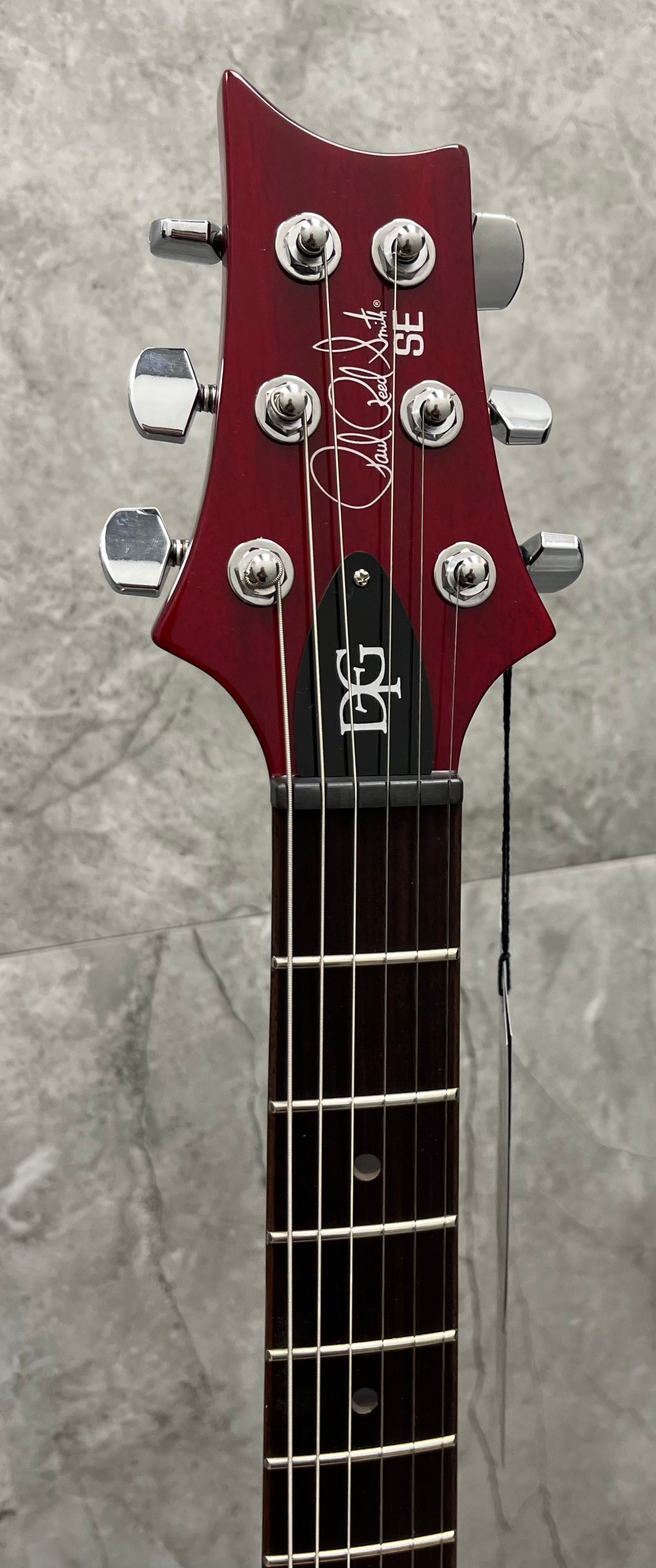 PRS Guitars SE DGT Standard Electric Guitar with Gigbag MOON INLAYS - Vintage Cherry 116011::VC SERIAL NUMBER CTIH036888 - 7 LBS 5 OZ