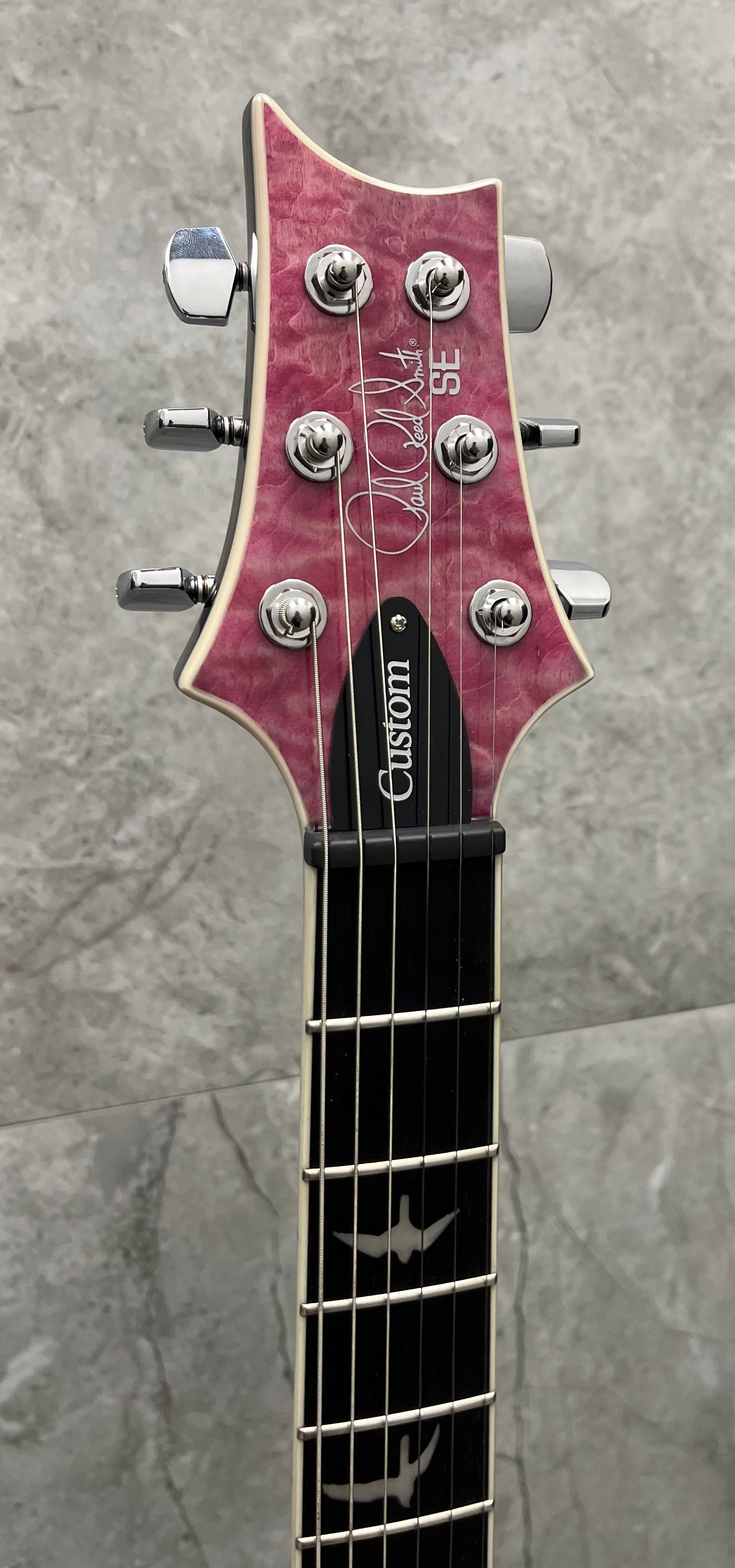 PRS Guitars SE Custom 24 Quilt Top Electric Guitar with Gigbag - Violet 107876::VI SERIAL NUMBER CTIG071466 - 7 LBS 11 OZ