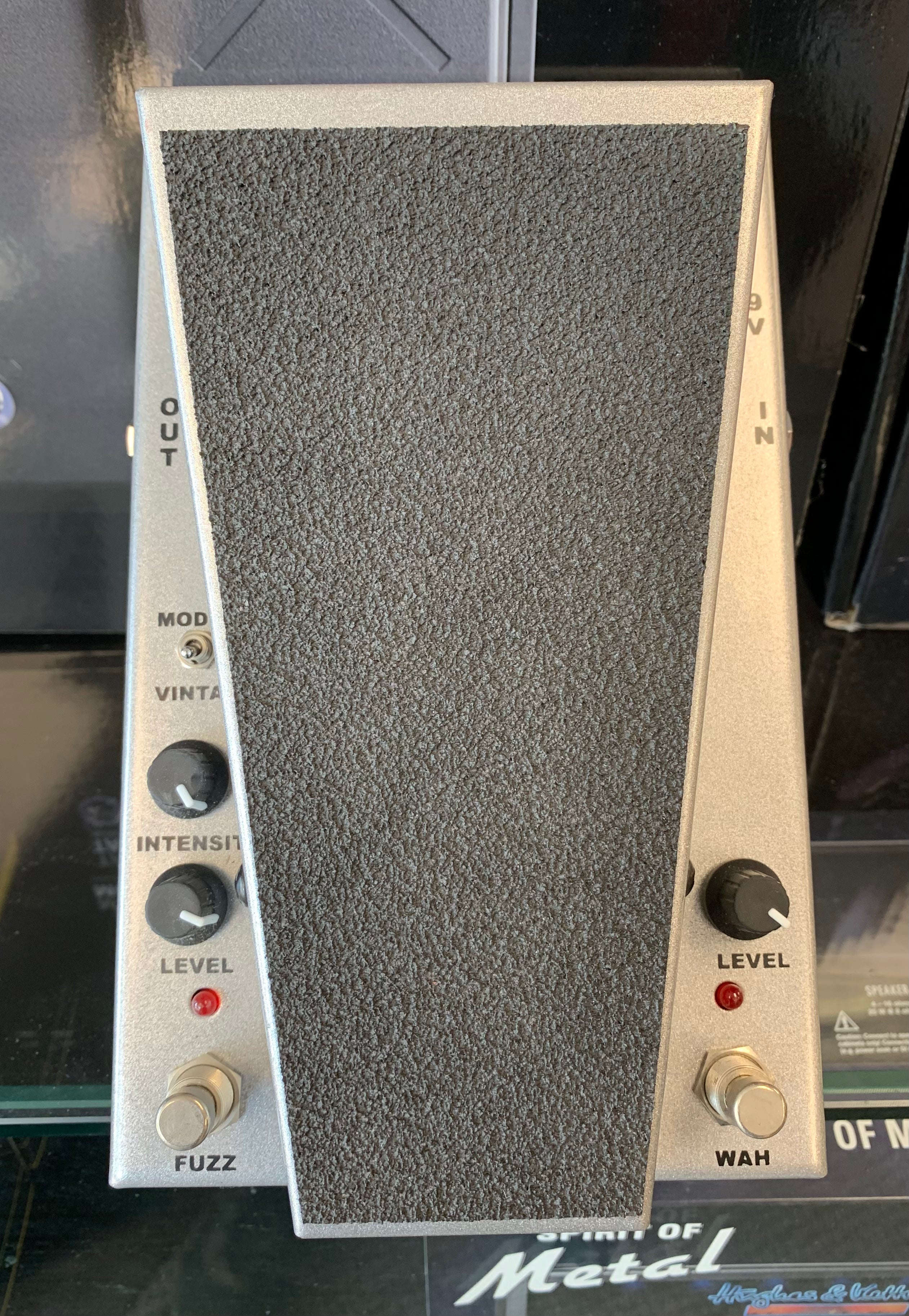 cliff burton wah pedal Morley PFW-C Chrome Cliff Burton Power Fuzz Wah Pedal USED EXCELLENT C — L.A. Music