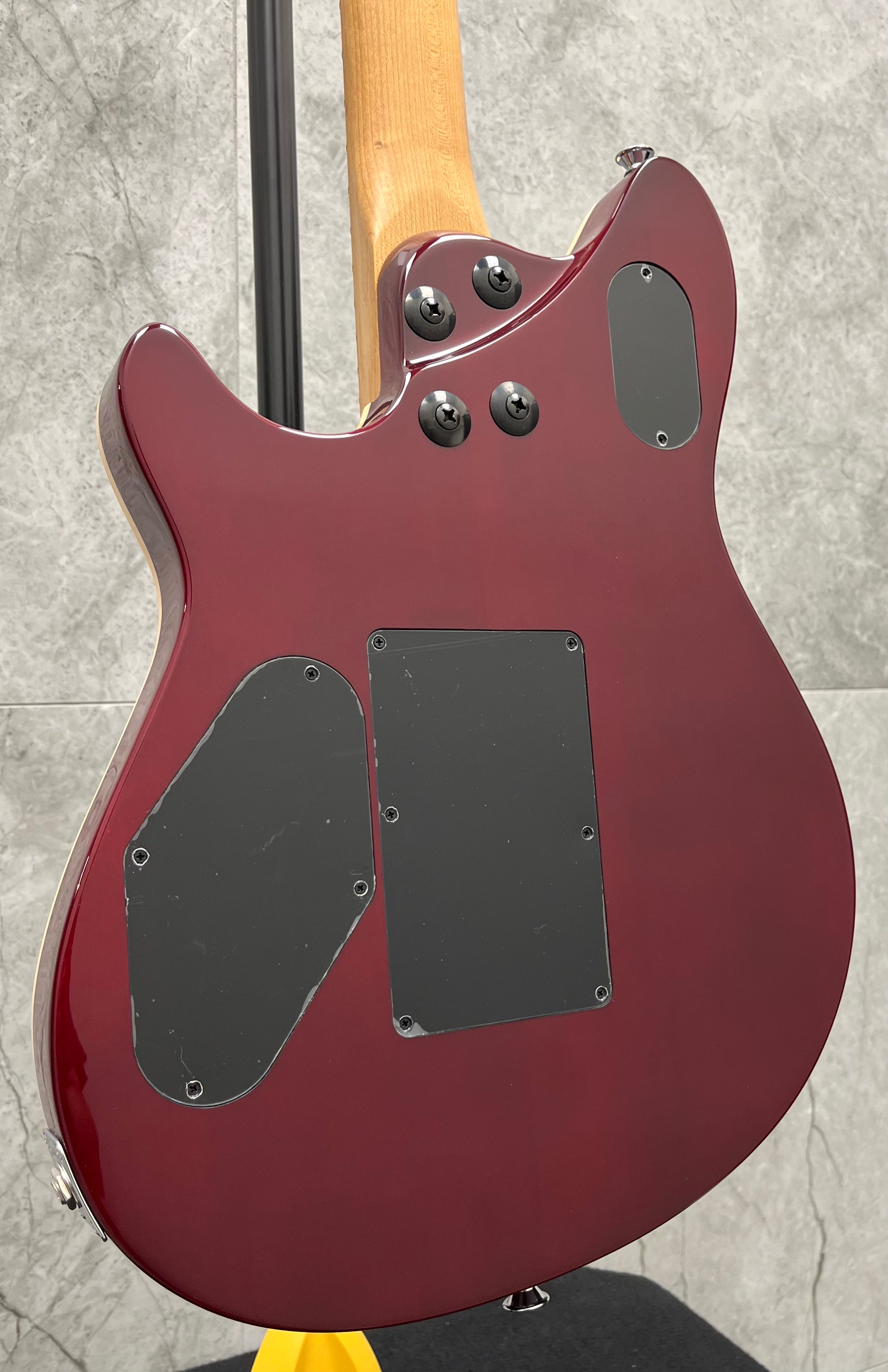 EVH Wolfgang Special QUILTED MAPLE TOP Baked Maple Fingerboard Sangria 5107701598 SERIAL NUMBER WG230777M - 7.6 LBS