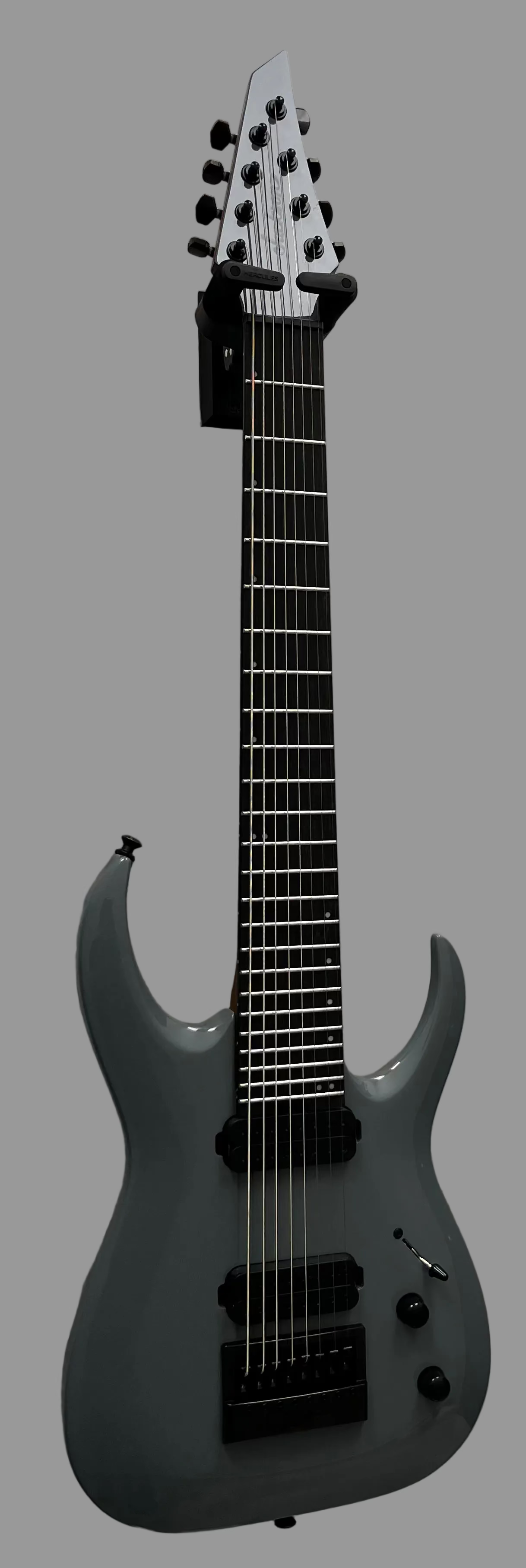 JACKSON Pro Plus Series Signature Misha Mansoor Juggernaut EVERTUNE ET8, Ebony Fingerboard, Nardo Gray 2914018570 SERIAL NUMBER ICJ2601180 - 9 LBS 7 OZ
