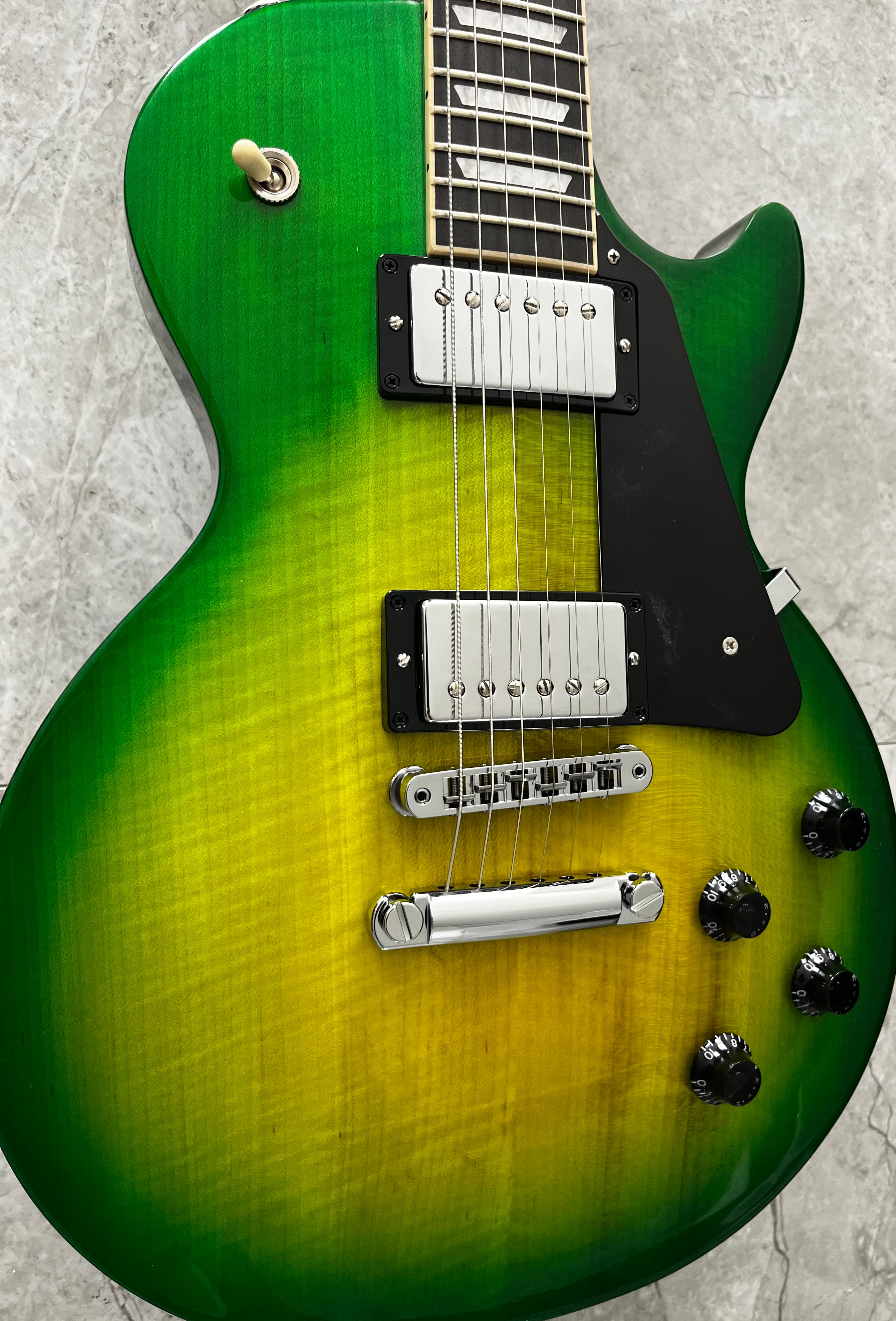 Gibson USA Les Paul Studio Session LPSTAA01IUCH Iguana Burst SERIAL NUMBER 235750099 - 8.0 LBS