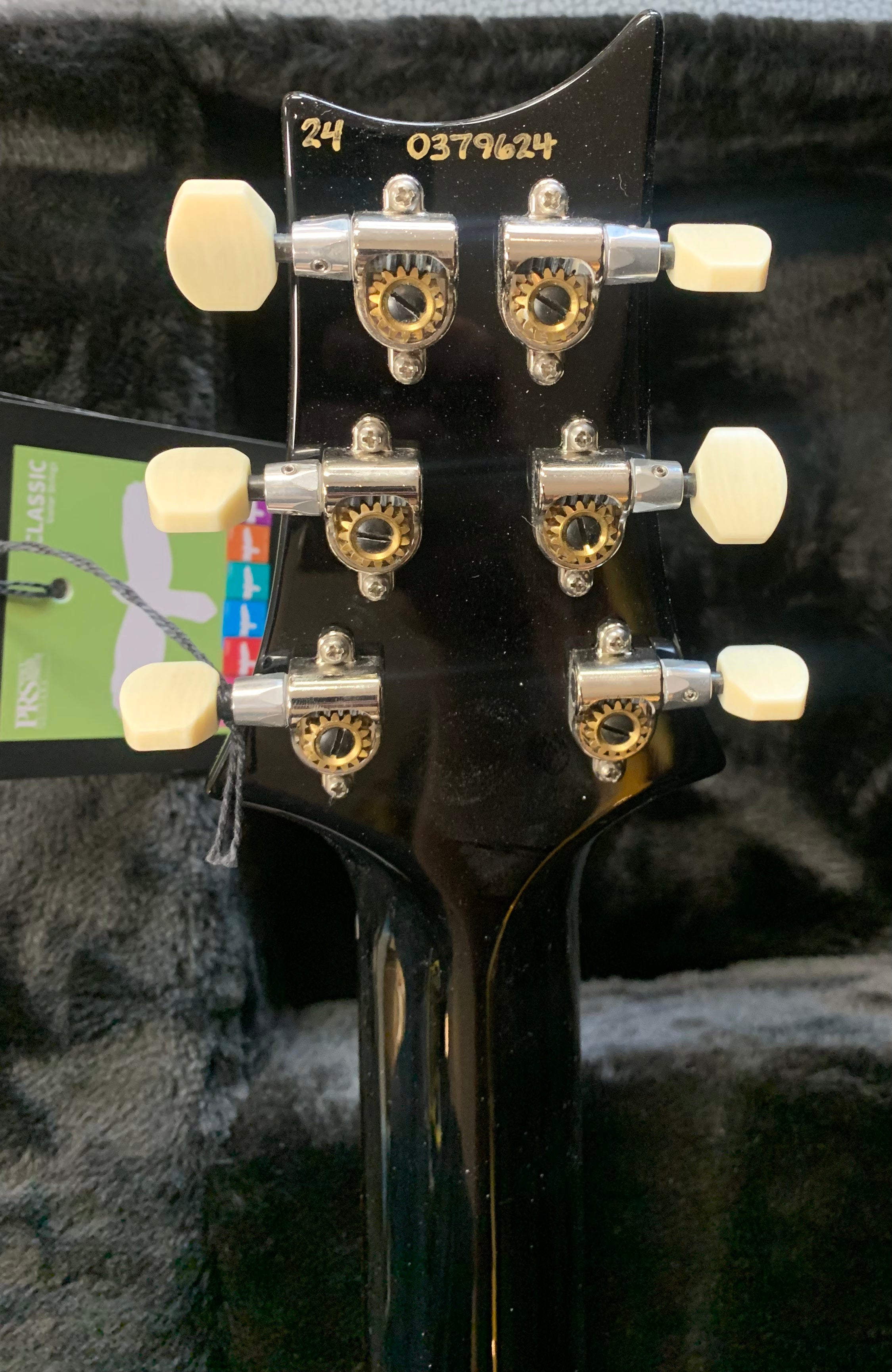 PRS USA DGT, Birds – Custom Color – Vintage Amber Smokeburst 112794:CC SERIAL NUMBER 240379624 - 7.4 LBS