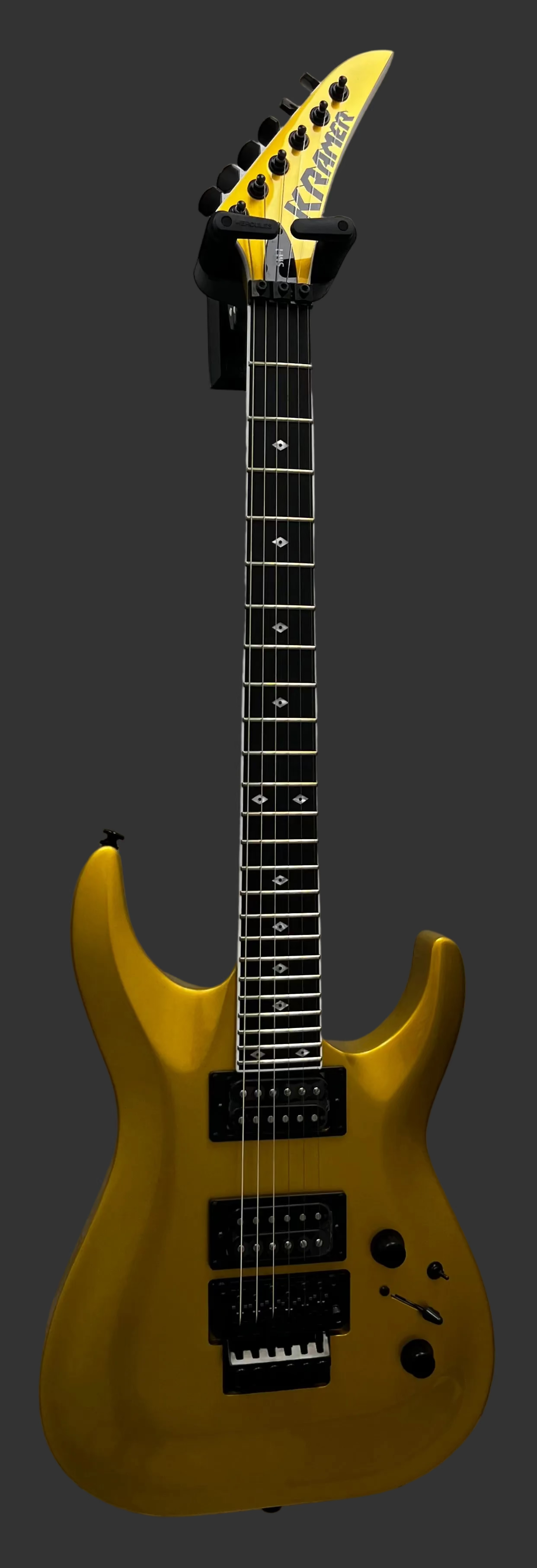 Kramer 50th Anniversary SM-1 HH Electric Guitar with Gig bag - Anniversary Gold K50SM SERIAL NUMBER 26012901345 - 6 LBS 9 OZ