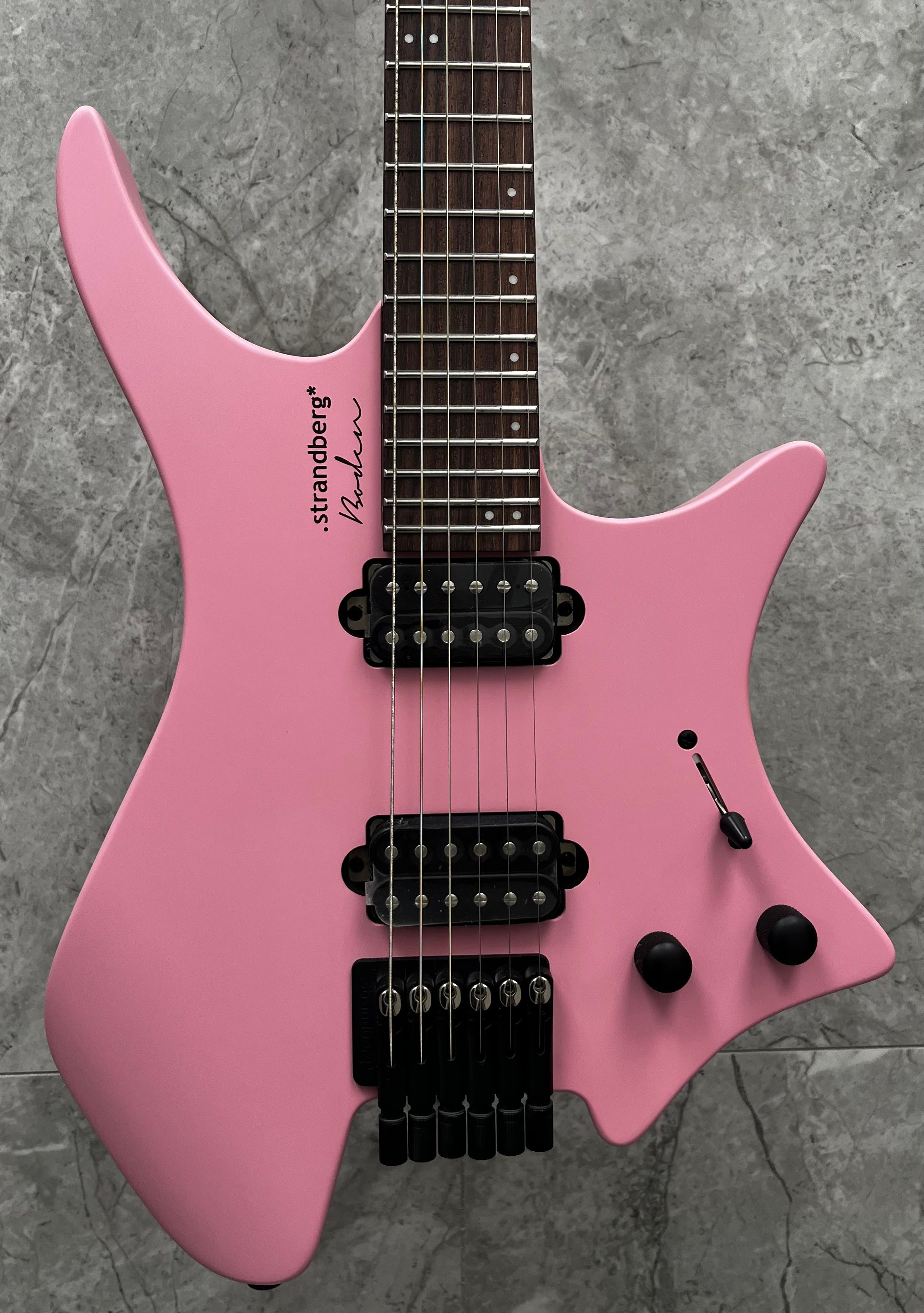 Strandberg Boden Essential 6 Electric Guitar Coral Pink BD6CT-24E-R-S-CPK SERIAL NUMBER C2511749 - 5 LBS 2 OZ