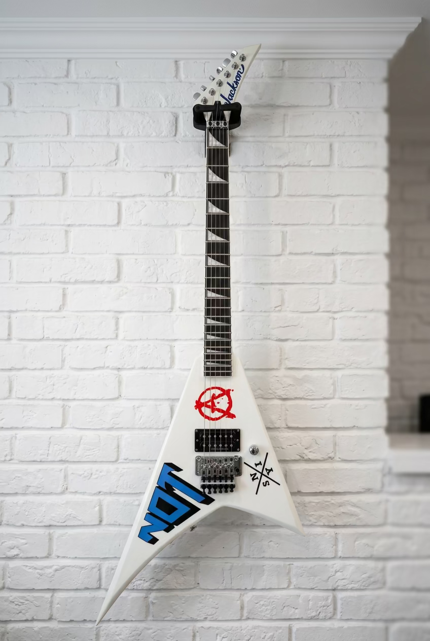 JACKSON Legend Series Limited Edition Signature Scott Ian Rhoads RR22 NOT 291-6698-876 SERIAL NUMBER KWJ2610260 - 7 LBS 7 OZ