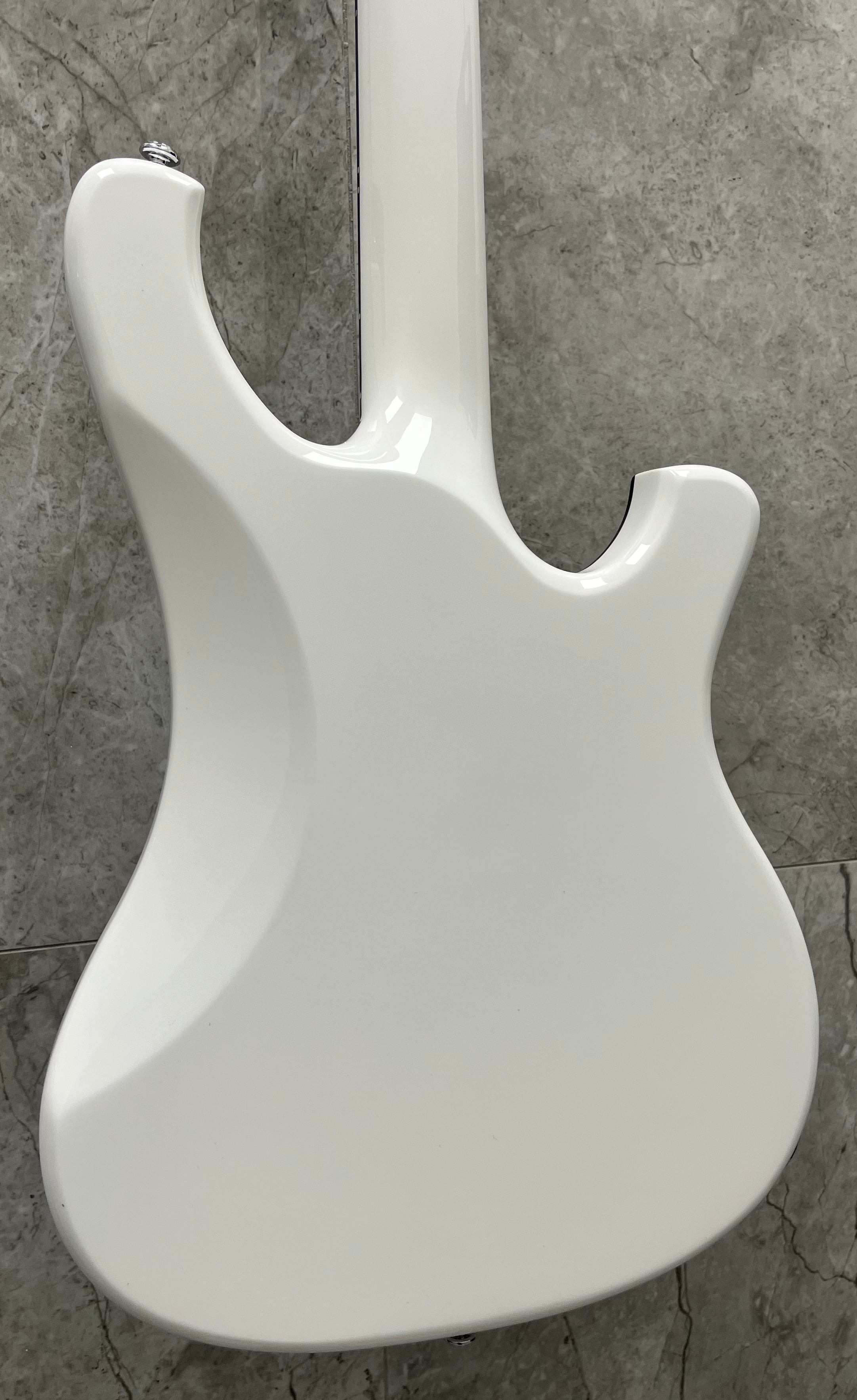 Schecter Stargazer-6 Left Handed Electric Guitar Gloss White 686-SHC SERIAL NUMBER IM25011787 - 8.0 LBS