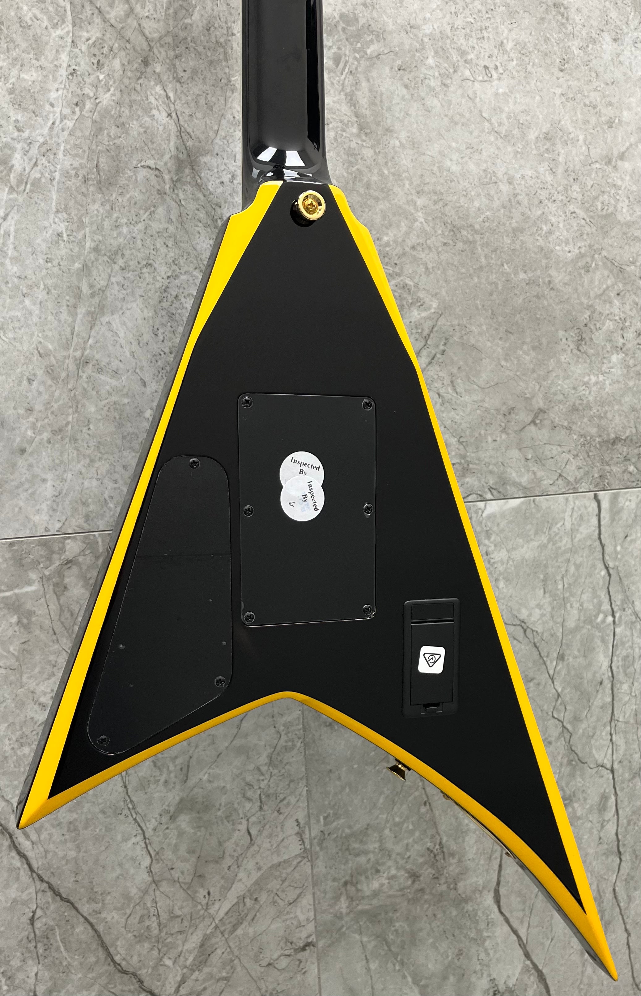 Jackson X Series Rhoads RRX24 Black with Yellow Bevels 2913636598 Jackson X Series Rhoads RRX24 Black with Yellow Bevels 2913636598