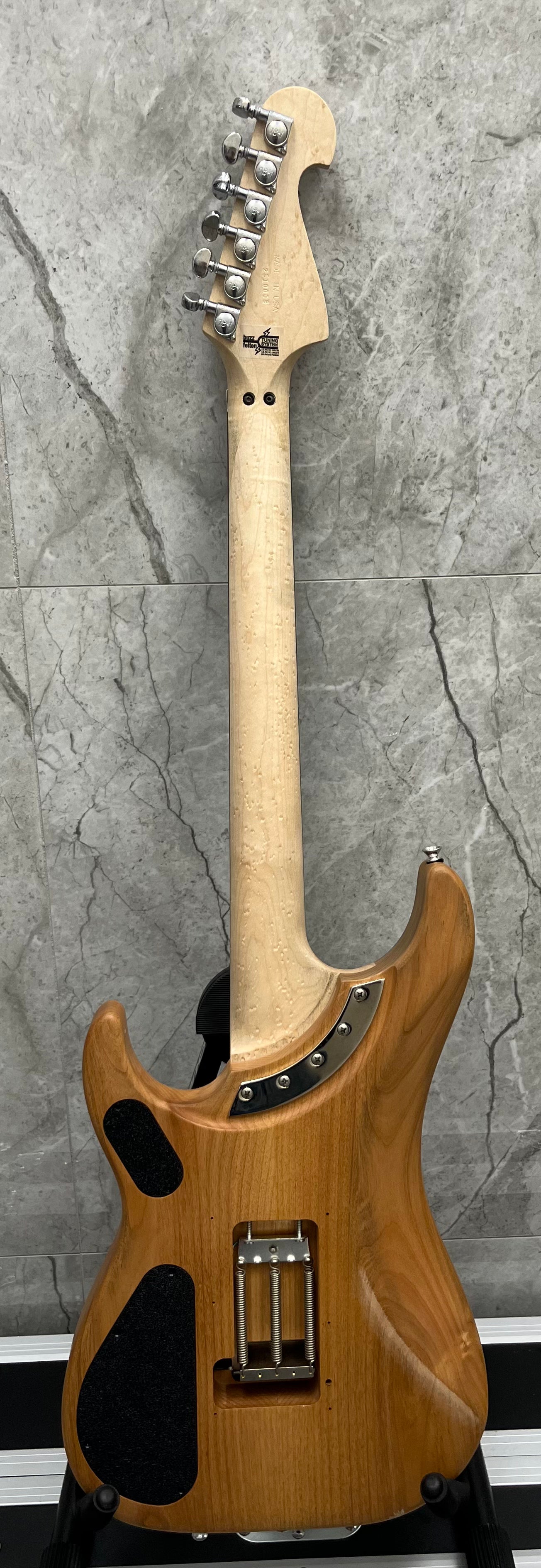 Washburn Nuno Bettencourt USA Series Electric Guitar With Hardcase, Matte Natural 4N-D SERIAL NUMBER 2510008 - 7.0 LBS