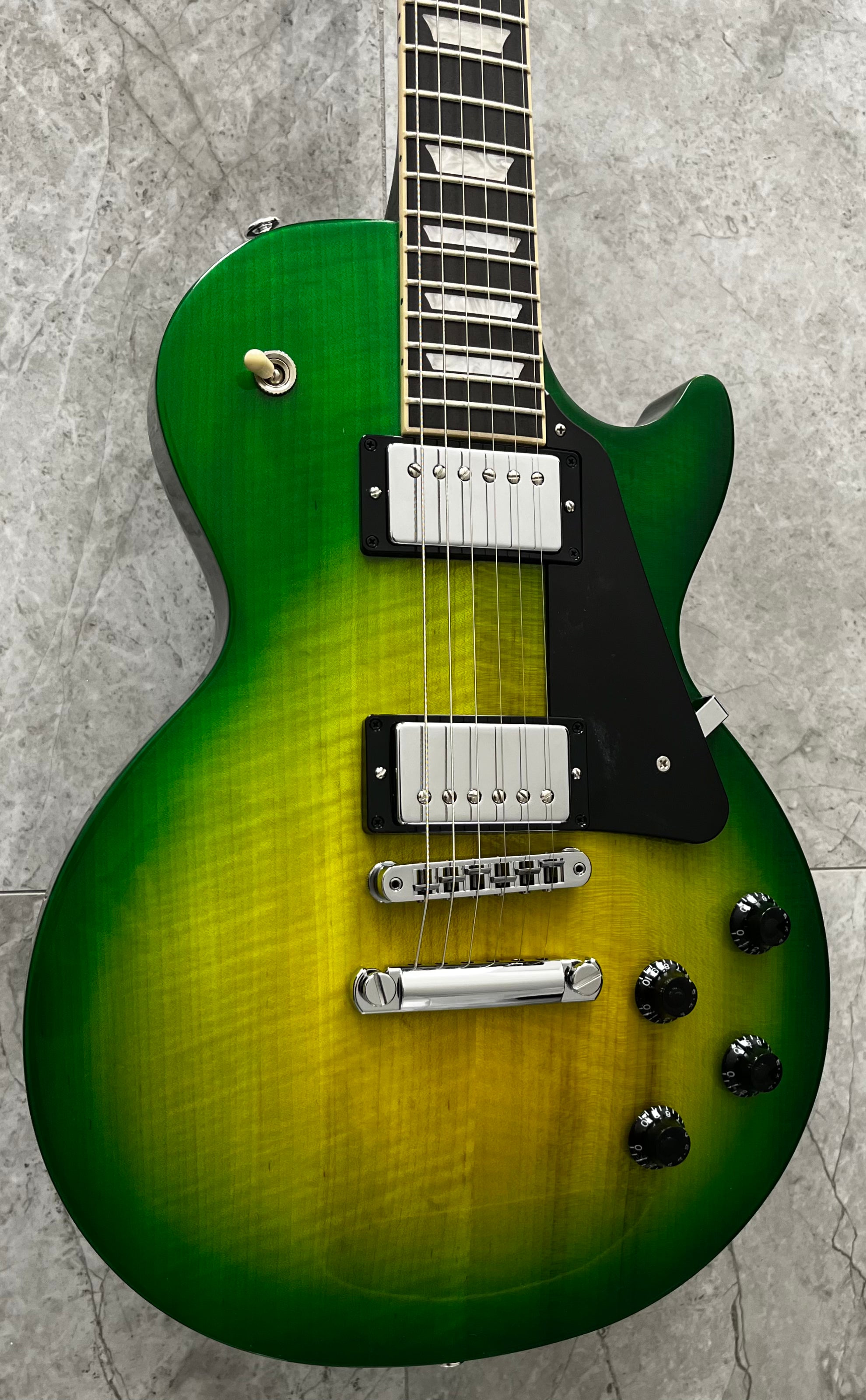 Gibson USA Les Paul Studio Session LPSTAA01IUCH Iguana Burst SERIAL NUMBER 235750099 - 8.0 LBS