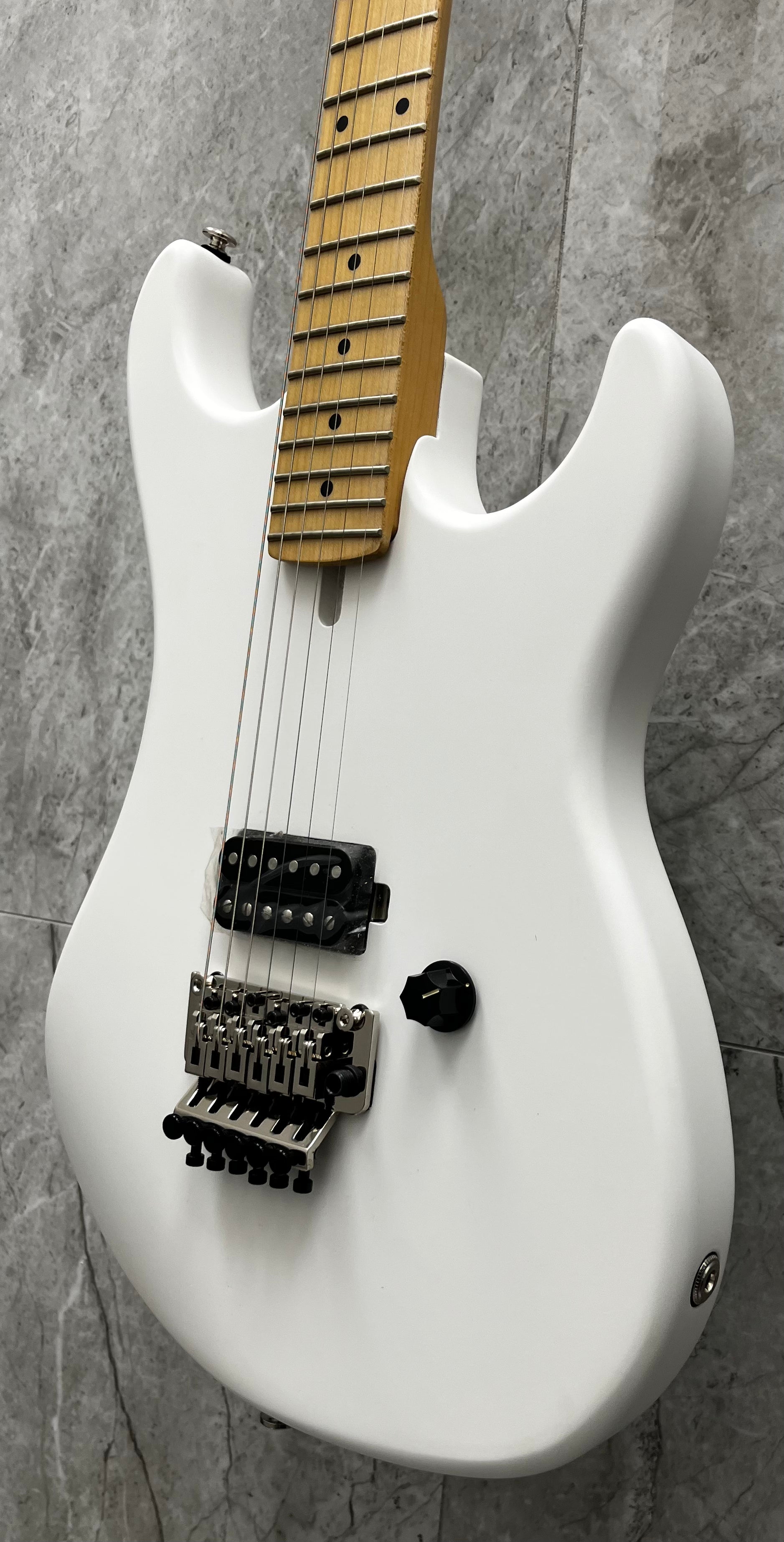 Kramer The 84 Electric Guitar with Gigbag - Angel White Satin K84AANSCF SERIAL NUMBER 24032900008 - 7LBS 11OZ