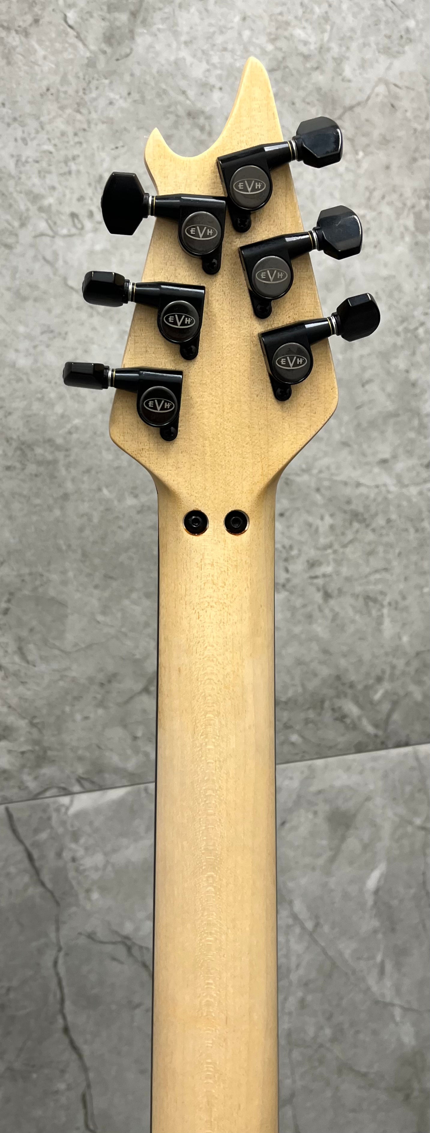 EVH Wolfgang USA Ebony Fingerboard Gloss Silver 5107920821 SERIAL NUMBER WG17502A - 8.0 LBS