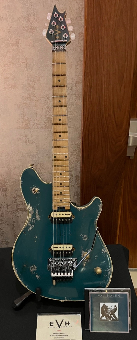 EVH Custom Shop USA Special Edition Wolfgang WACF Women and Children First Green/Grey 5101025400