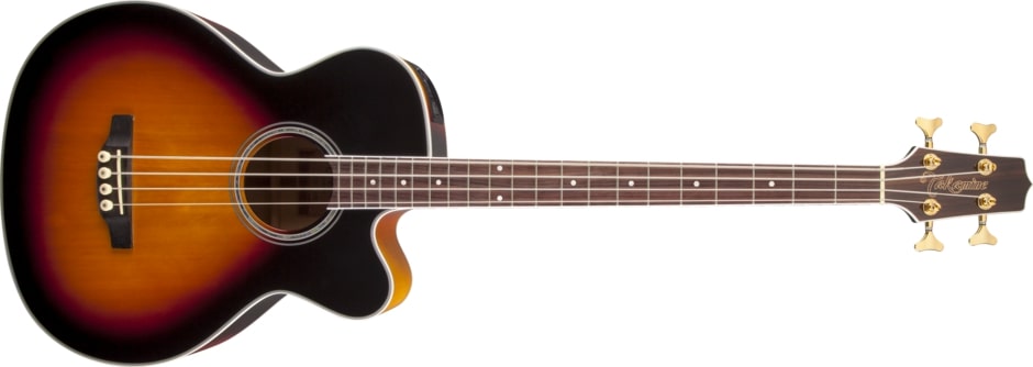 Takamine G Series Acoustic Electric Bass Guitar, Black Sunburst Item ID: GB72CE-BSB