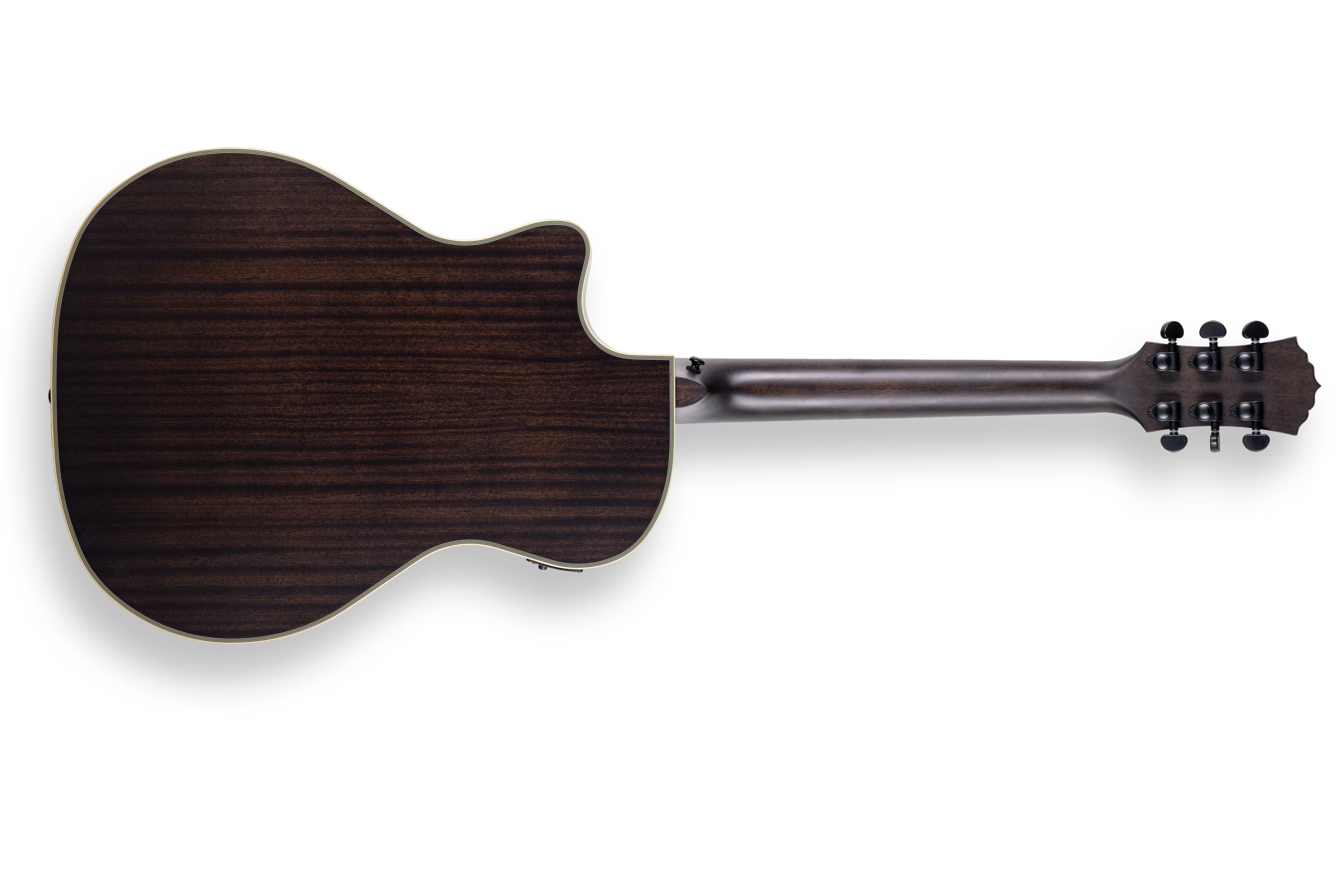 WYLDE AUDIO Grand Auditorium Acoustic Pale Moon Ebony Norse Dragon Natural Satin with Norse Dragon Bullseye 4621-SHC