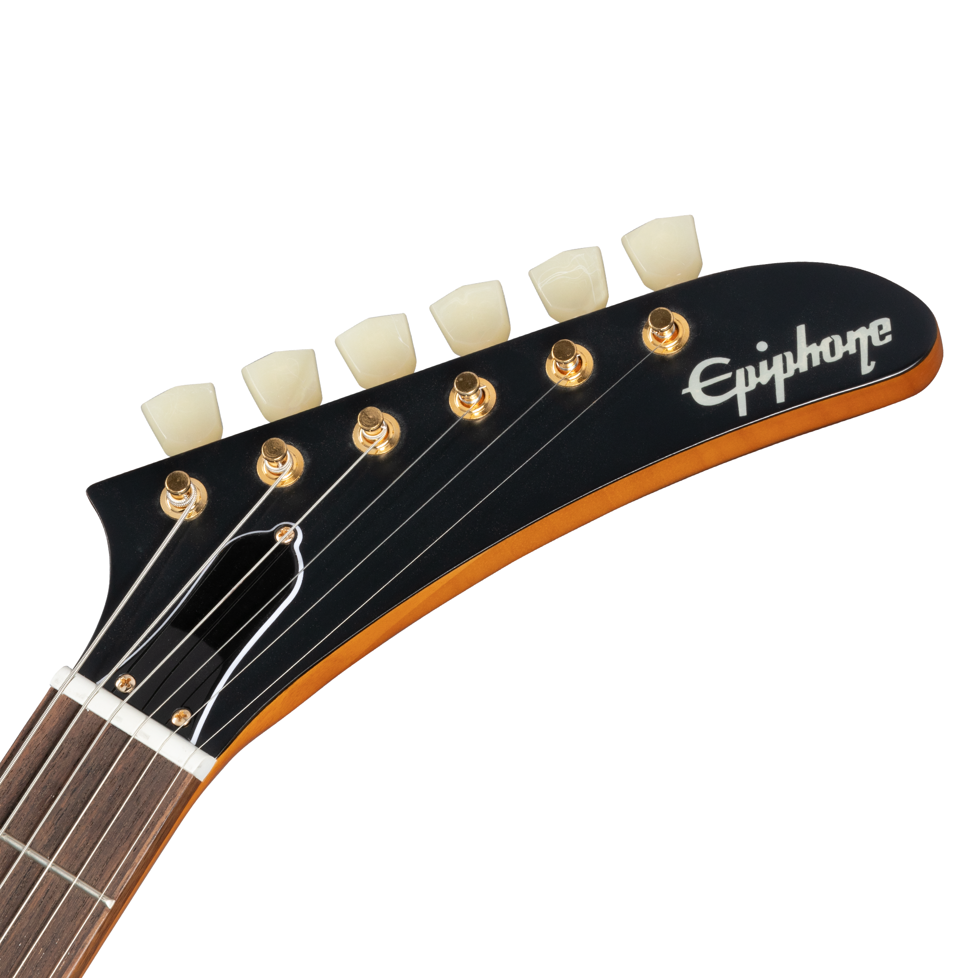Epiphone Gibson Custom Shop Inspired 1958 Korina Explorer Black Pickguard IGCKEXBANAGH