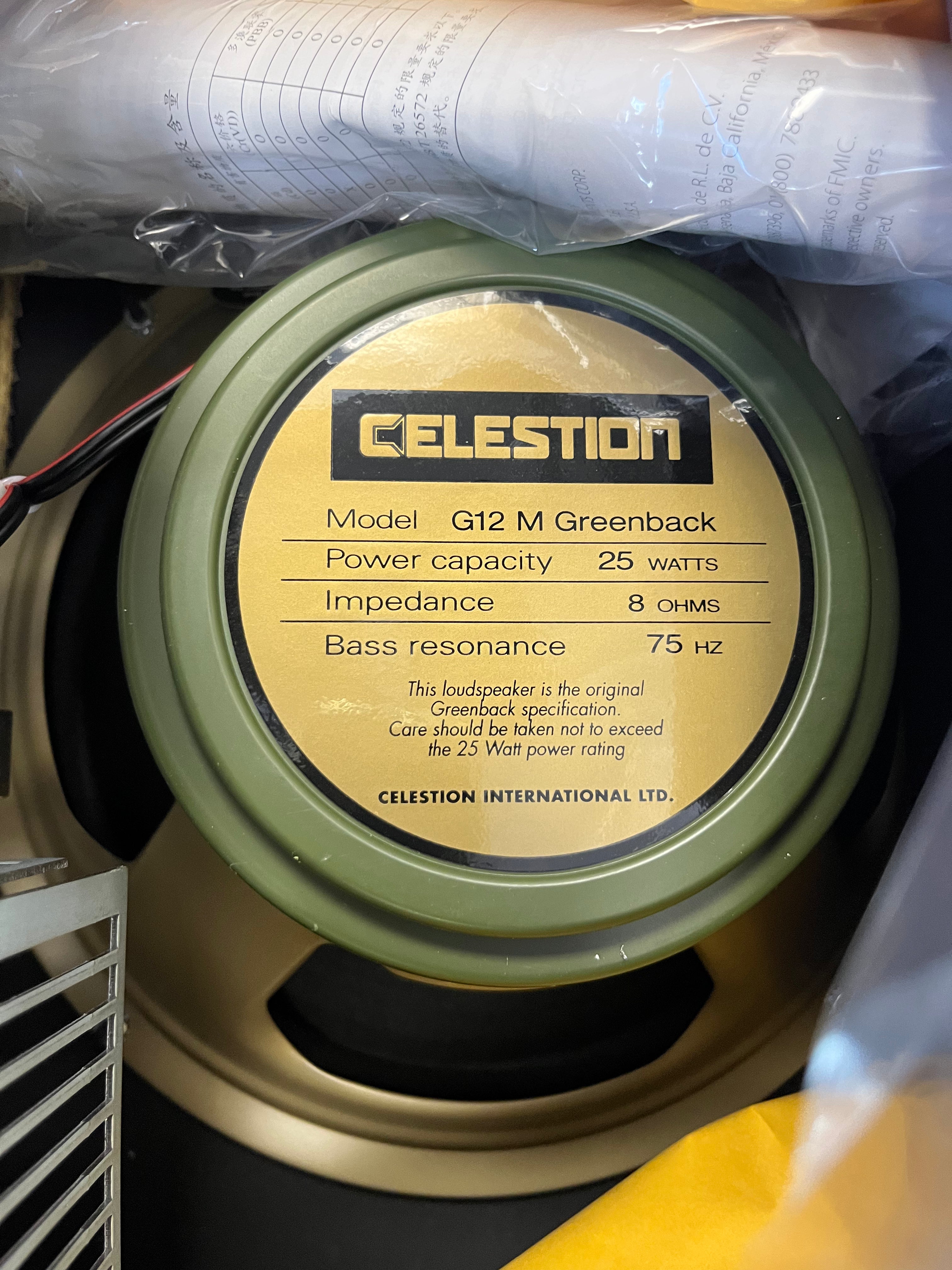 Fender LIMITED EDITION FSR 65 Princeton Reverb Amplifier Plum W/ 12" CELESTION GREENBACK 2172000093