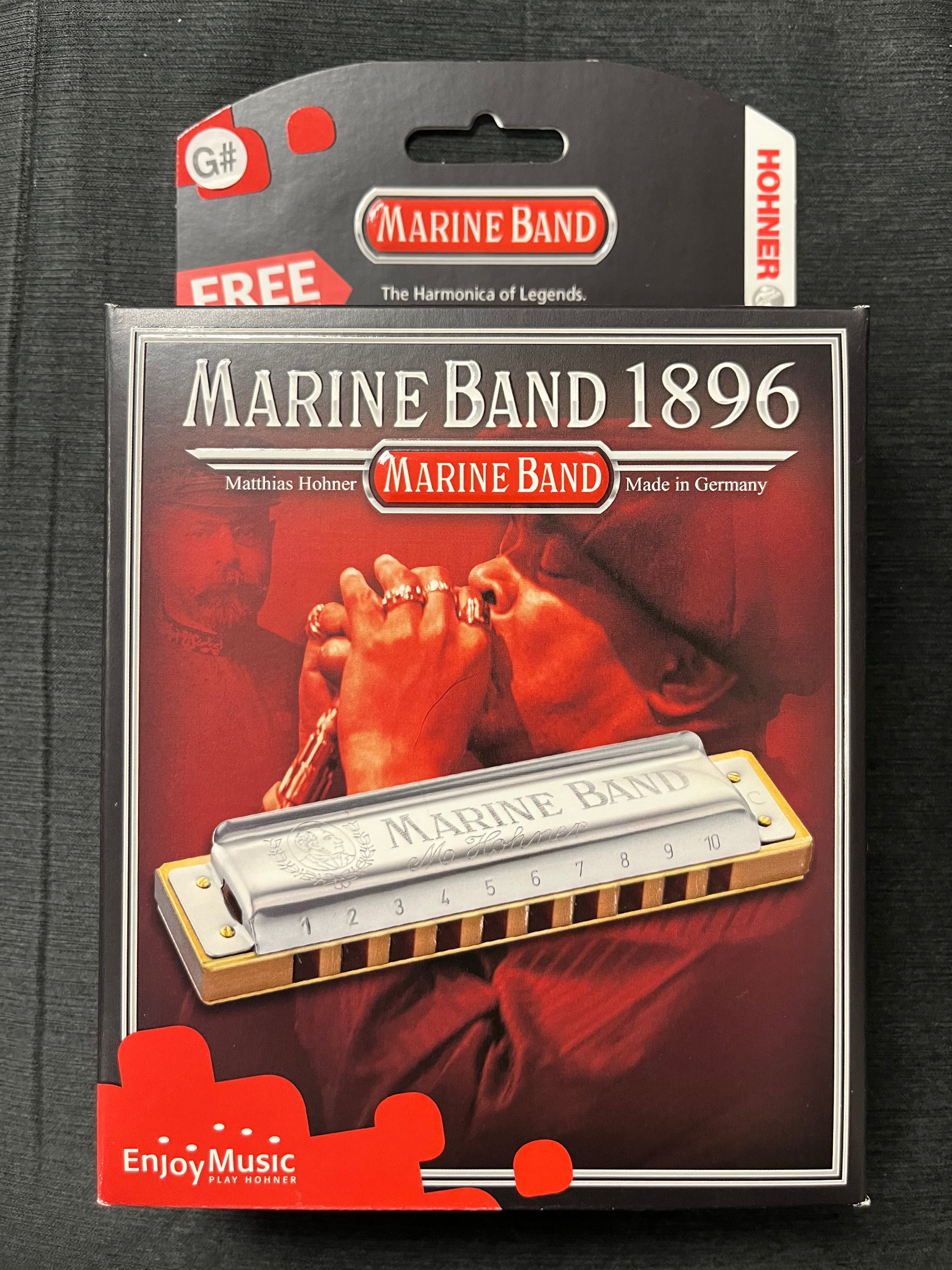 Hohner - Marine Band G# Harmonica