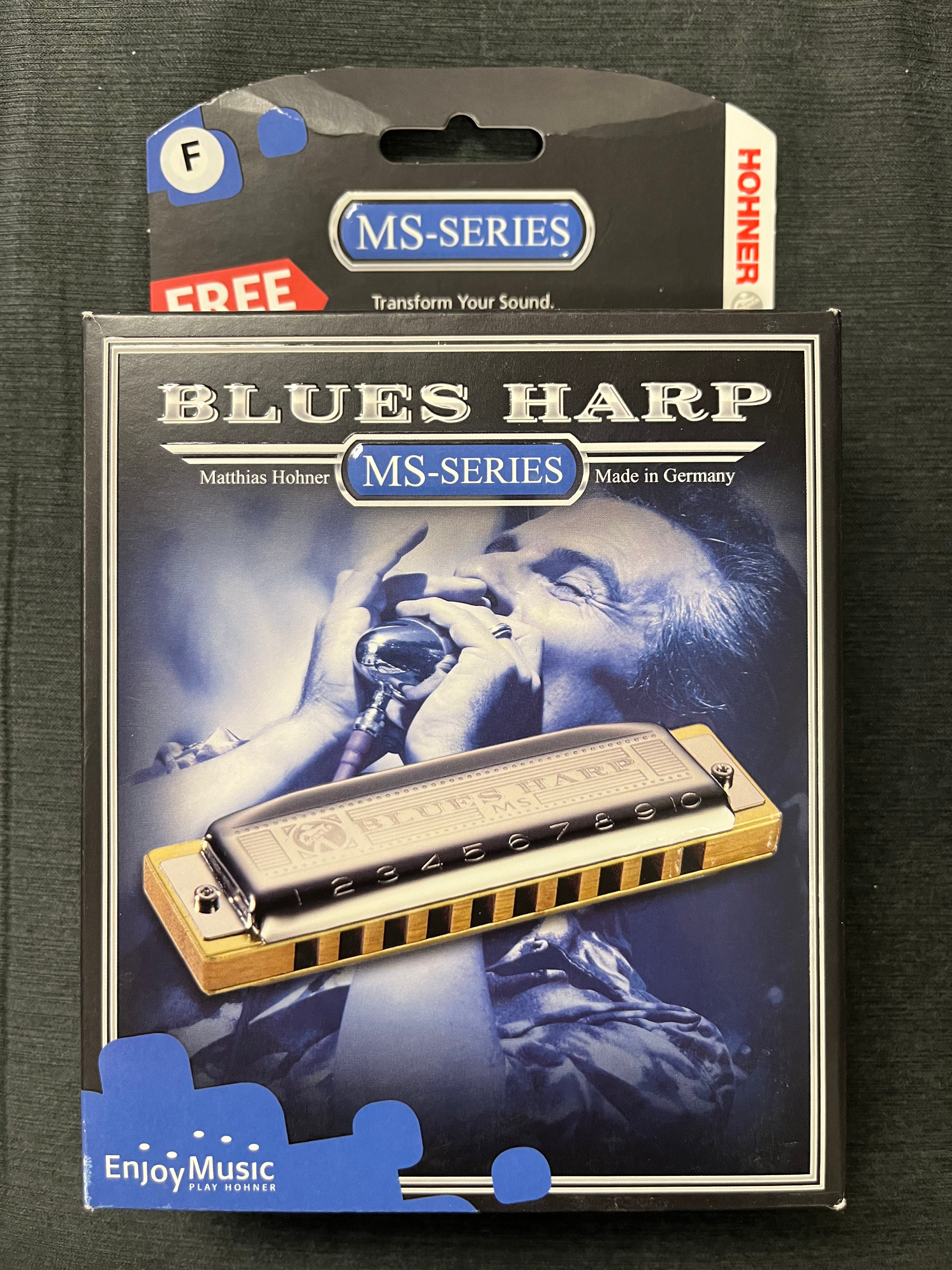 Hohner - Ms Series Blues Harp F 532BX-F