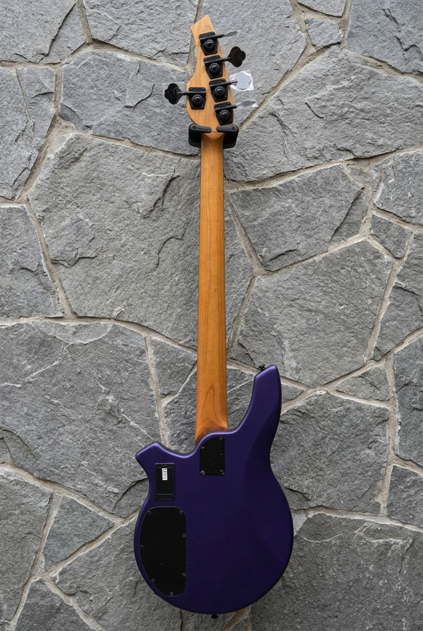 Sterling by Music Man Bongo 5 Bass Guitar - Firemist Purple Satin STBONGO5FMPSR2 SERIAL NUMBER D111548 - 8 LBS 14 OZ
