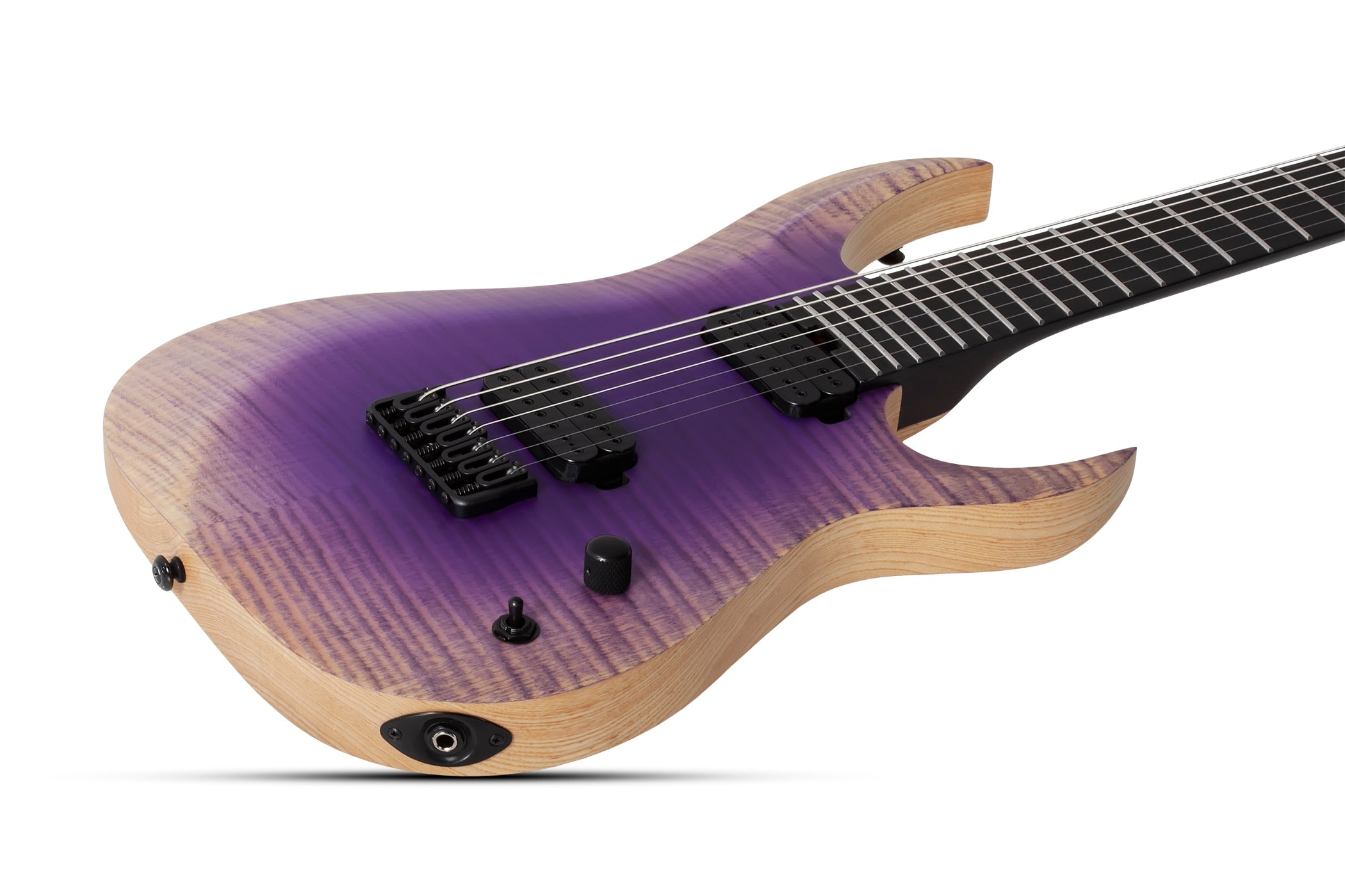 Schecter John Browne Tao-7 7 String Electric Guitar, Ozone Burst 633-SHC