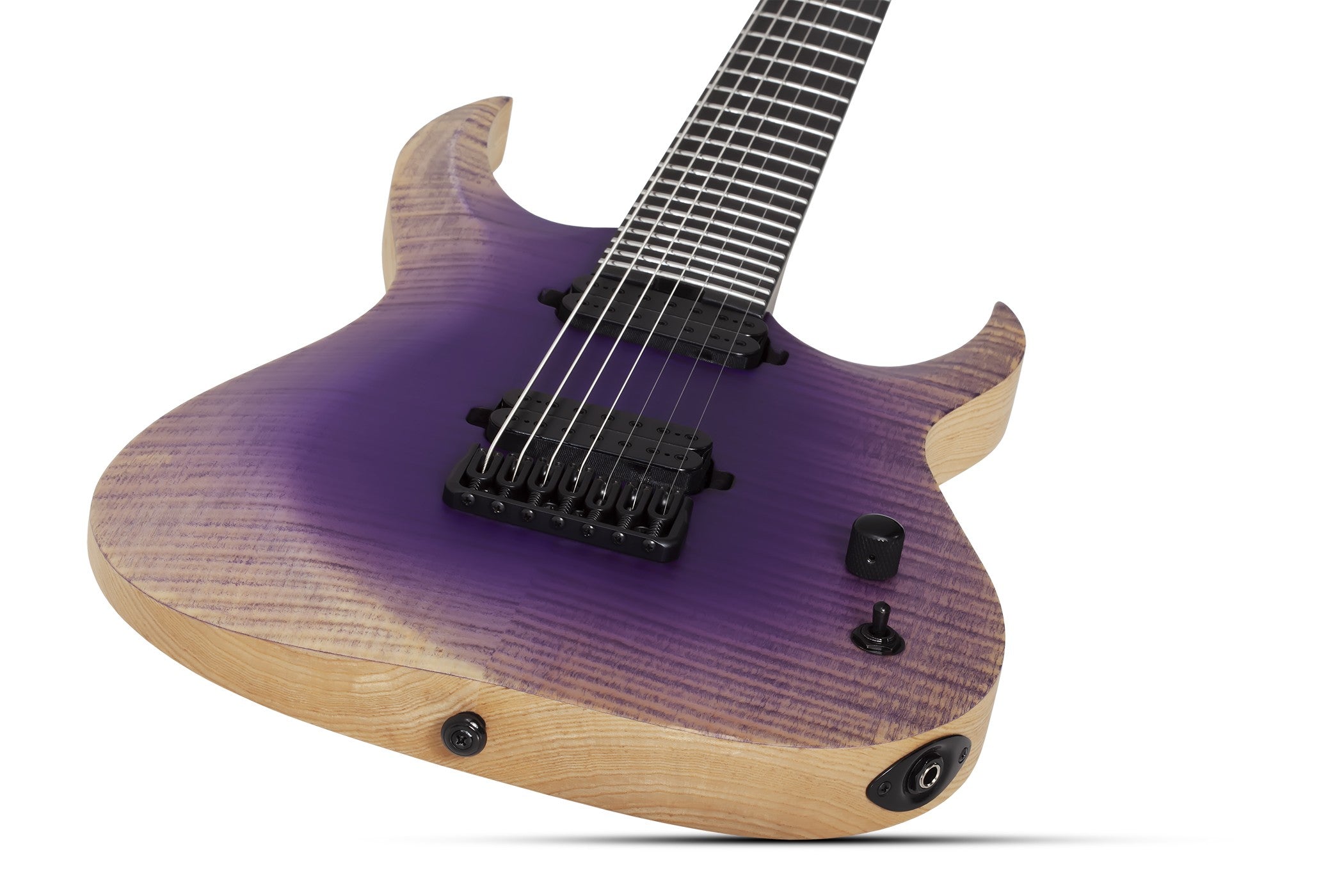 Schecter John Browne Tao-7 7 String Electric Guitar, Ozone Burst 633-SHC