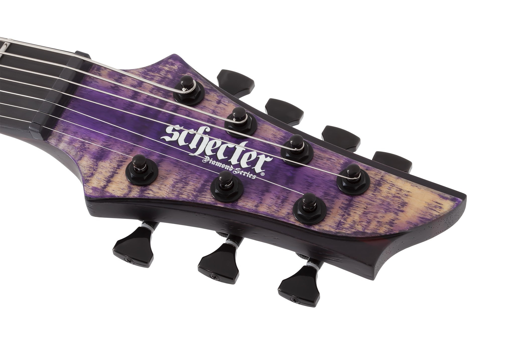 Schecter John Browne Tao-7 7 String Electric Guitar, Ozone Burst 633-SHC