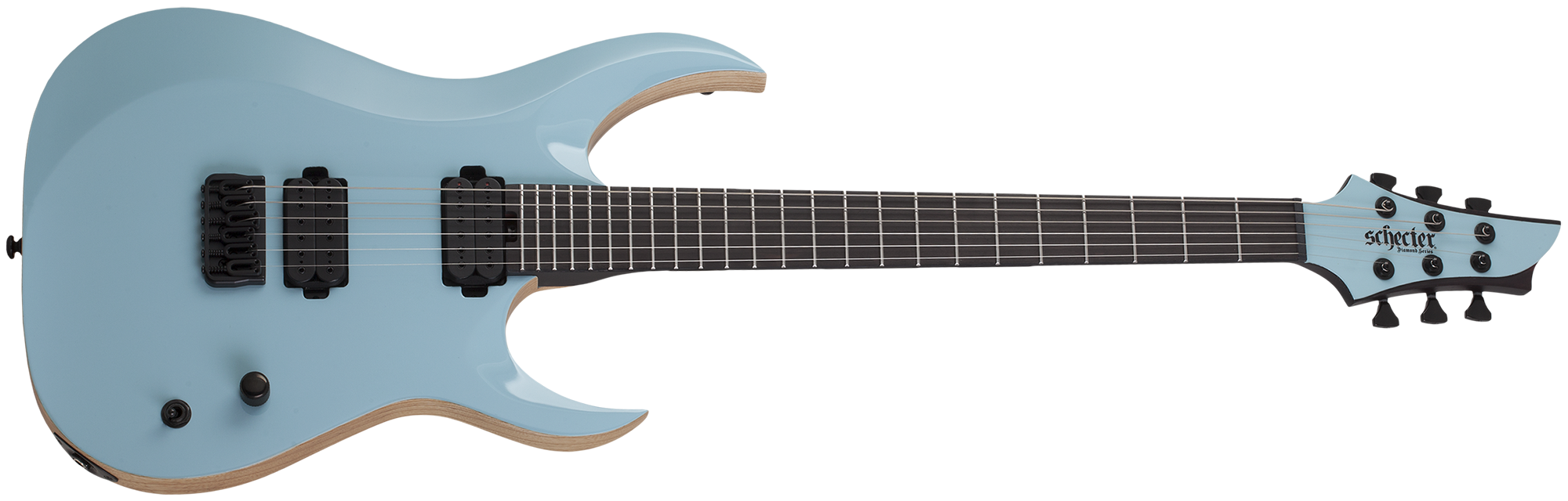 Schecter John Browne Tao-6 Azure 468-SHC SERIAL NUMBER W24070248 - 7.4 LBS
