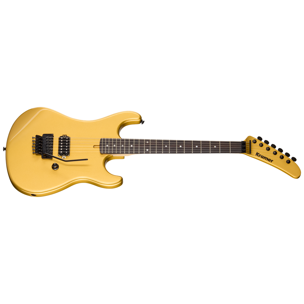 Kramer 50th Anniversary Series - Curated K5084 84 Gold Gloss Finish W/ GIG BAG SERIAL NUMBER 26012901150 - 8 LBS 3 OZ