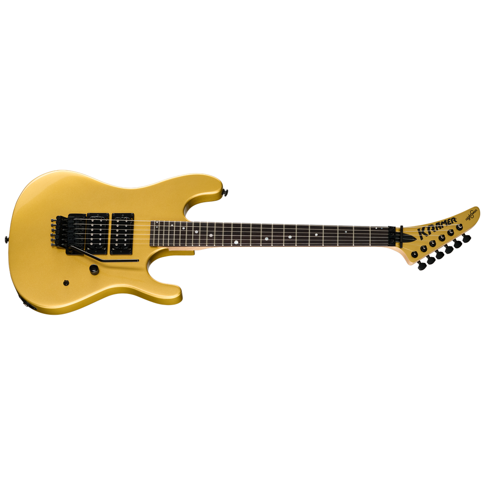 Kramer 50th Anniversary Series - Curated K50NS Nightswan Gold Gloss Finish W/ GIG BAG SERIAL NUMBER 260129013 - 8 LBS 2 OZ