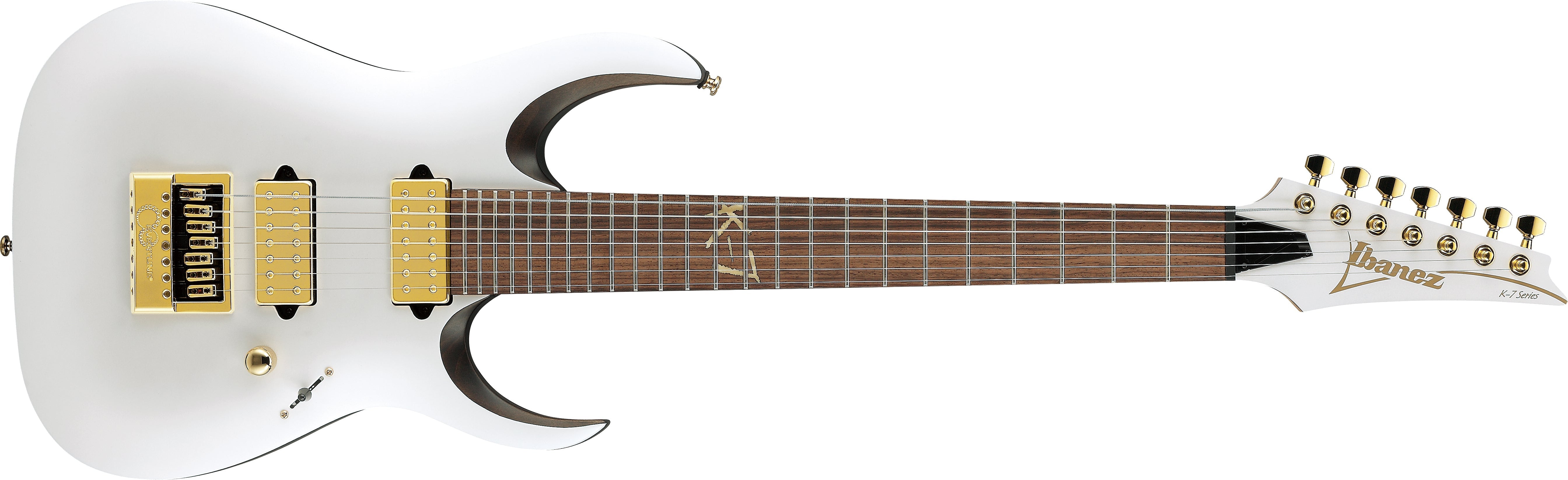 Ibanez K7YANG Head Signature 7 Strings Electric Guitar White K7YANG