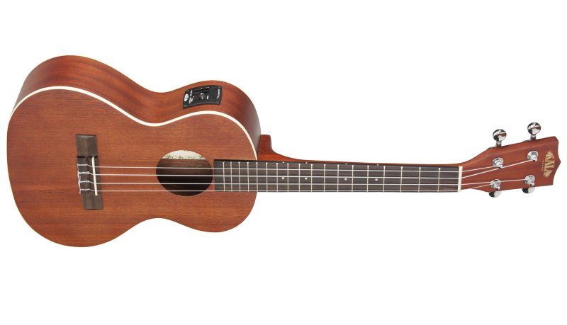 KALA Satin Mahogany Tenor w/EQ Ukulele KA-TE