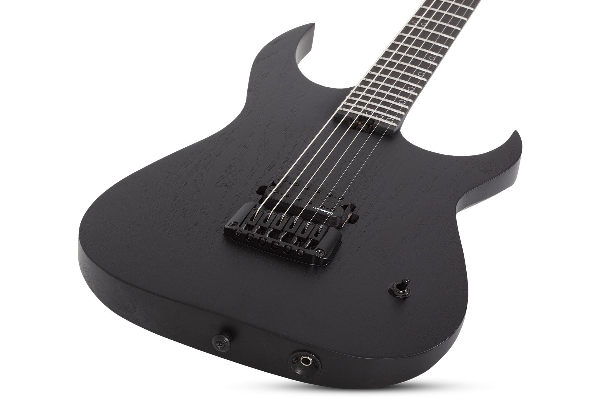 Schecter Keith Merrow Signature Baritone Guitar KM-6 MK-III EX Satin Black Open Pore 879-SHC