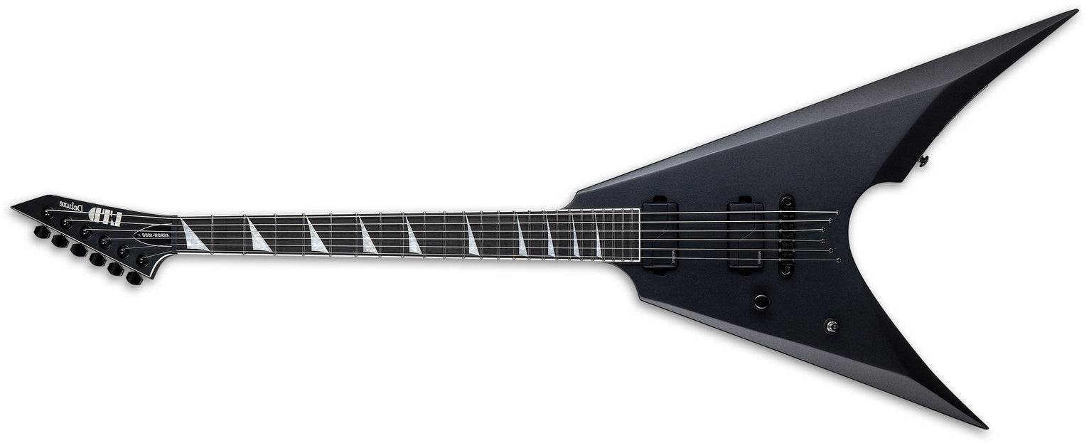 ESP LTD ARROW-1000NT Left Handed Electric Guitar, Charcoal