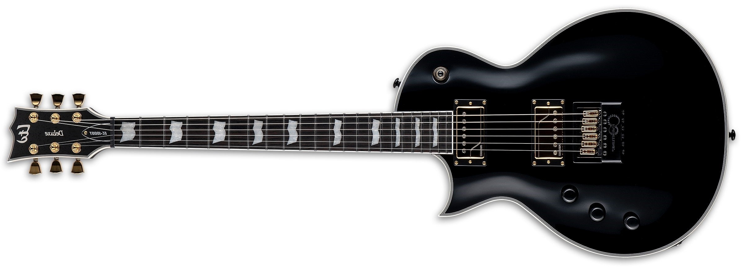 ESP LTD EC-1000T CTM Evertune Left-Handed Electric Guitar, Black LEC1000TCTMETBLKLH