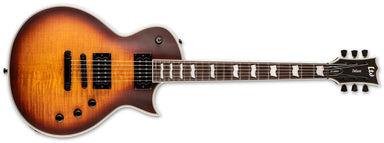 ESP LTD EC1000T CTM Electric Guitar, Tobacco Sunburst Satin LEC1000TCTMFMTSBS