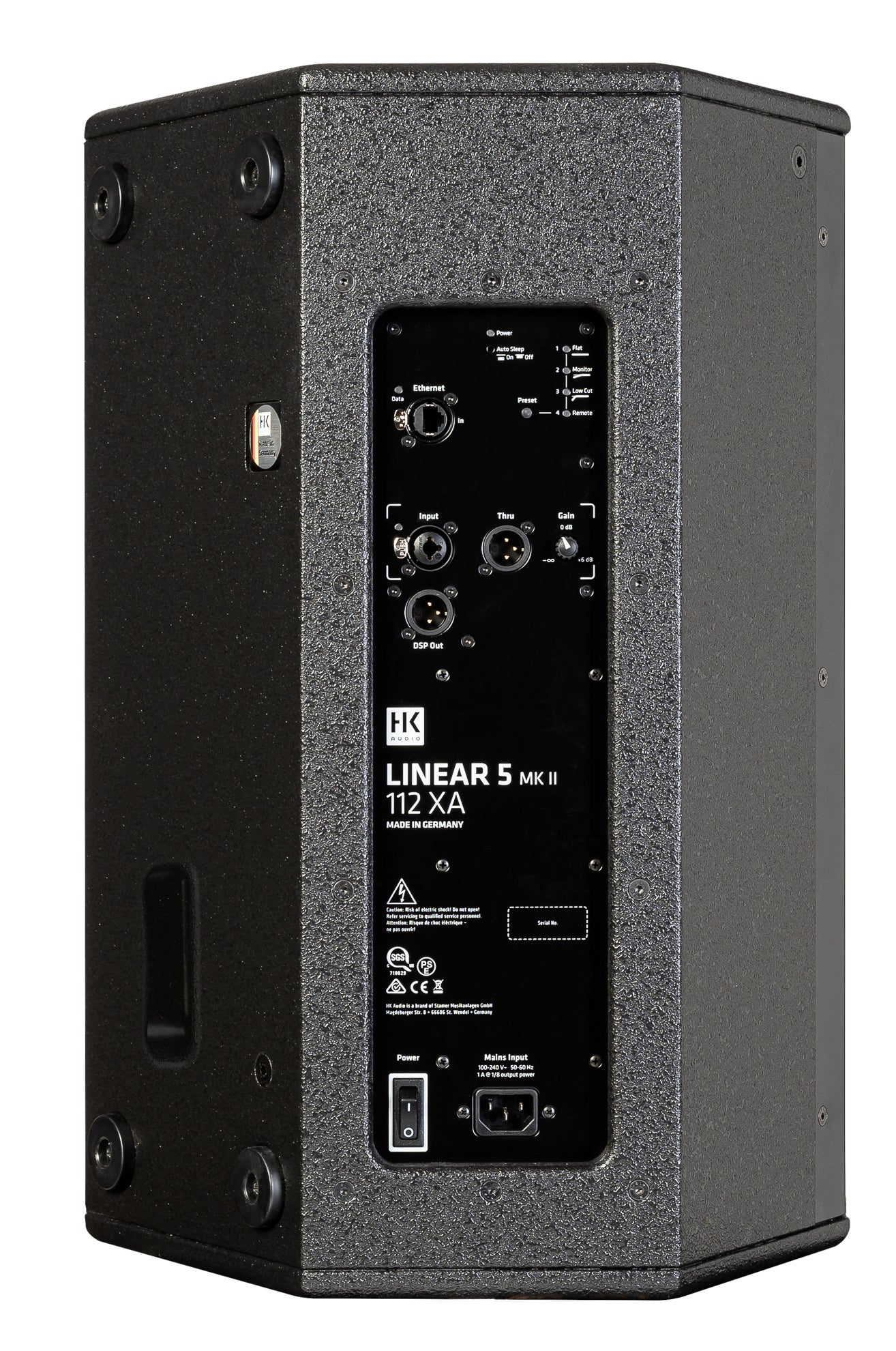 HK Audio 1200-Watt 12" Multi Function Active Speaker LINEAR-5-MK2-112-XA