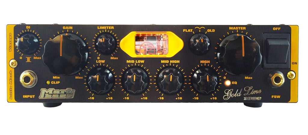 Markbass 1000 Watt Tube Bass Preamp Head LITTLE-MARK-VINTAGE