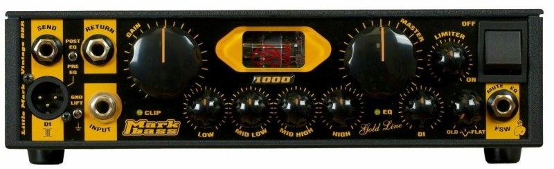 Markbass 1000 Watt Andrew Gouche Bass Tube Preamp LITTLEMARKVINTAGE100058R