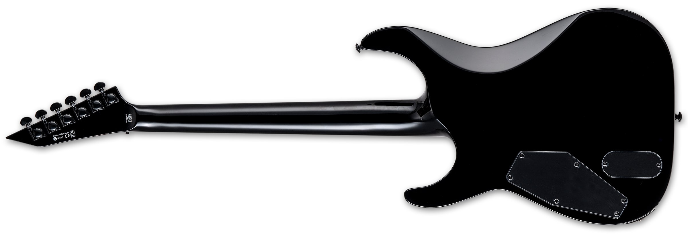 ESP LTD JH600 CTM Jeff Hanneman Signature Guitar, Black LJH600CTMBLK