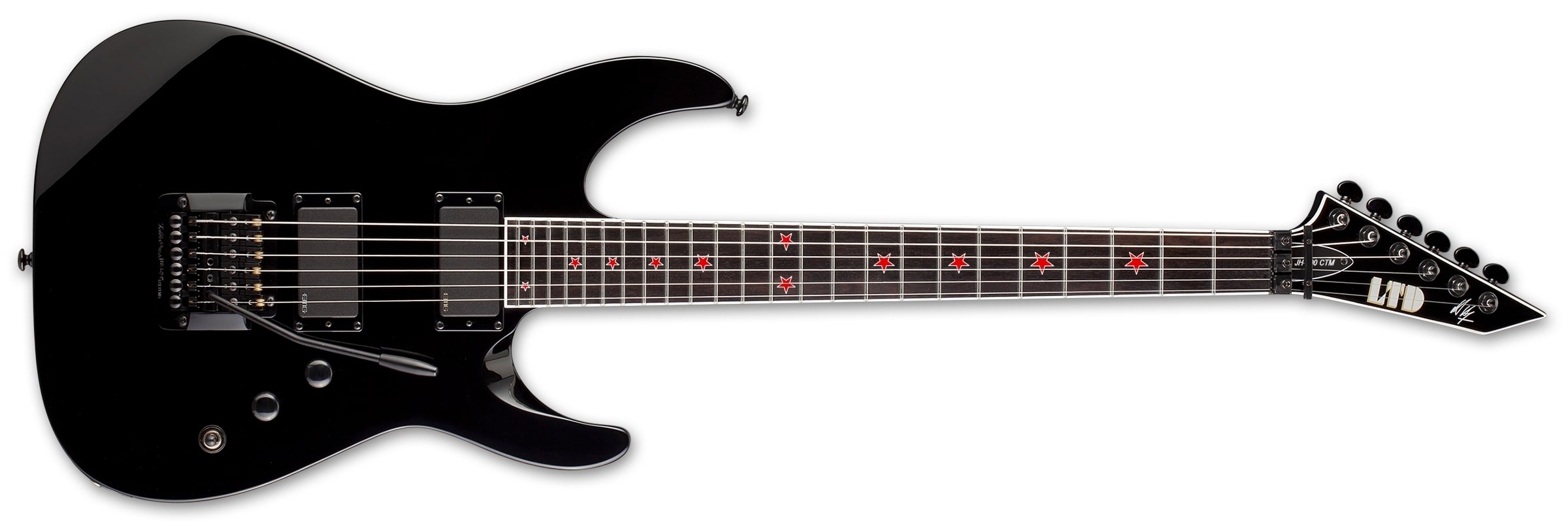 ESP LTD JH600 CTM Jeff Hanneman Signature Guitar, Black LJH600CTMBLK