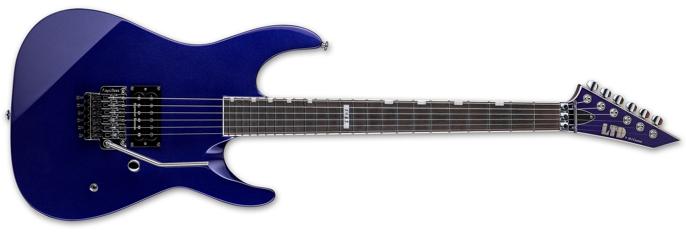 ESP LTD M-1 Custom 87 Electric Guitar, Dark Metallic Purple LM1CTM87DMP