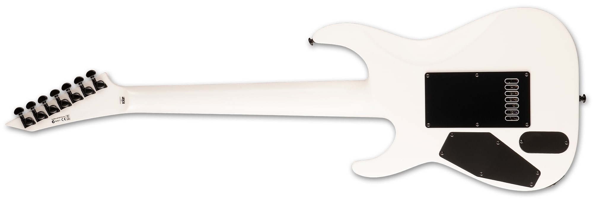 ESP LTD MH-1007 Evertune Electric Guitar, Snow White LMH1007ETSW